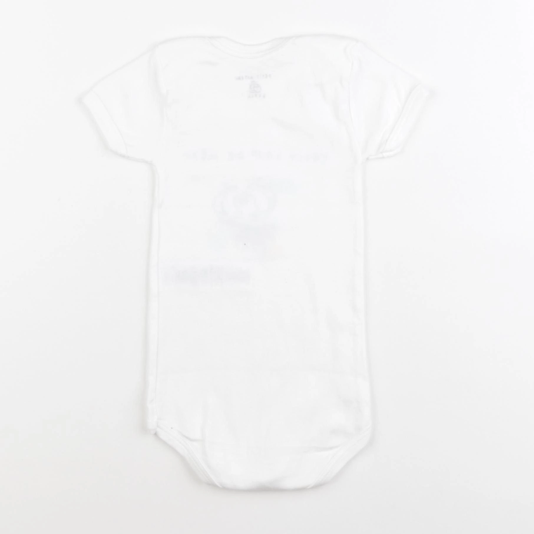 Petit Bateau - body blanc - 18 mois