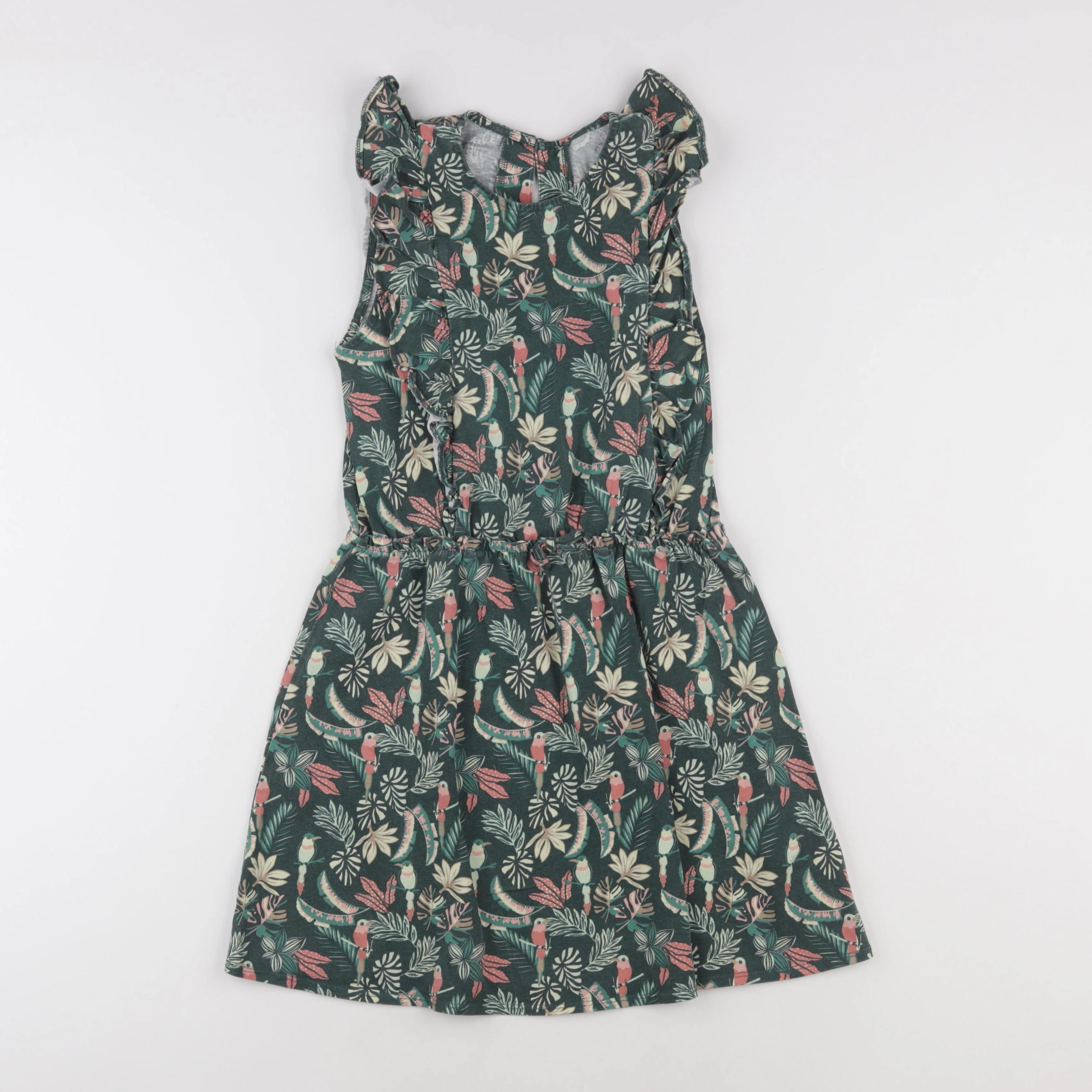 Vertbaudet - robe multicolore - 10 ans