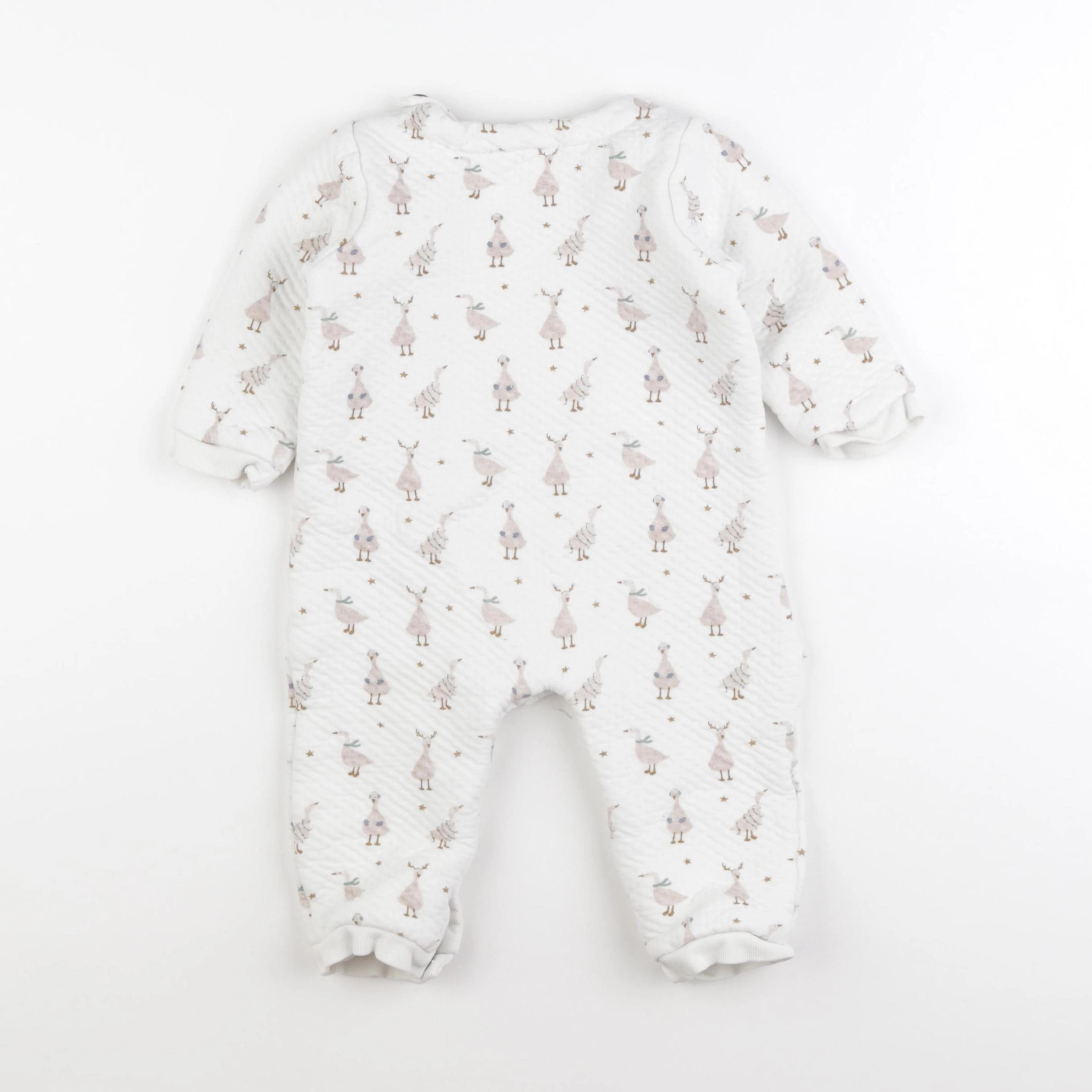 Boutchou - sur-pyjama blanc - 18 mois