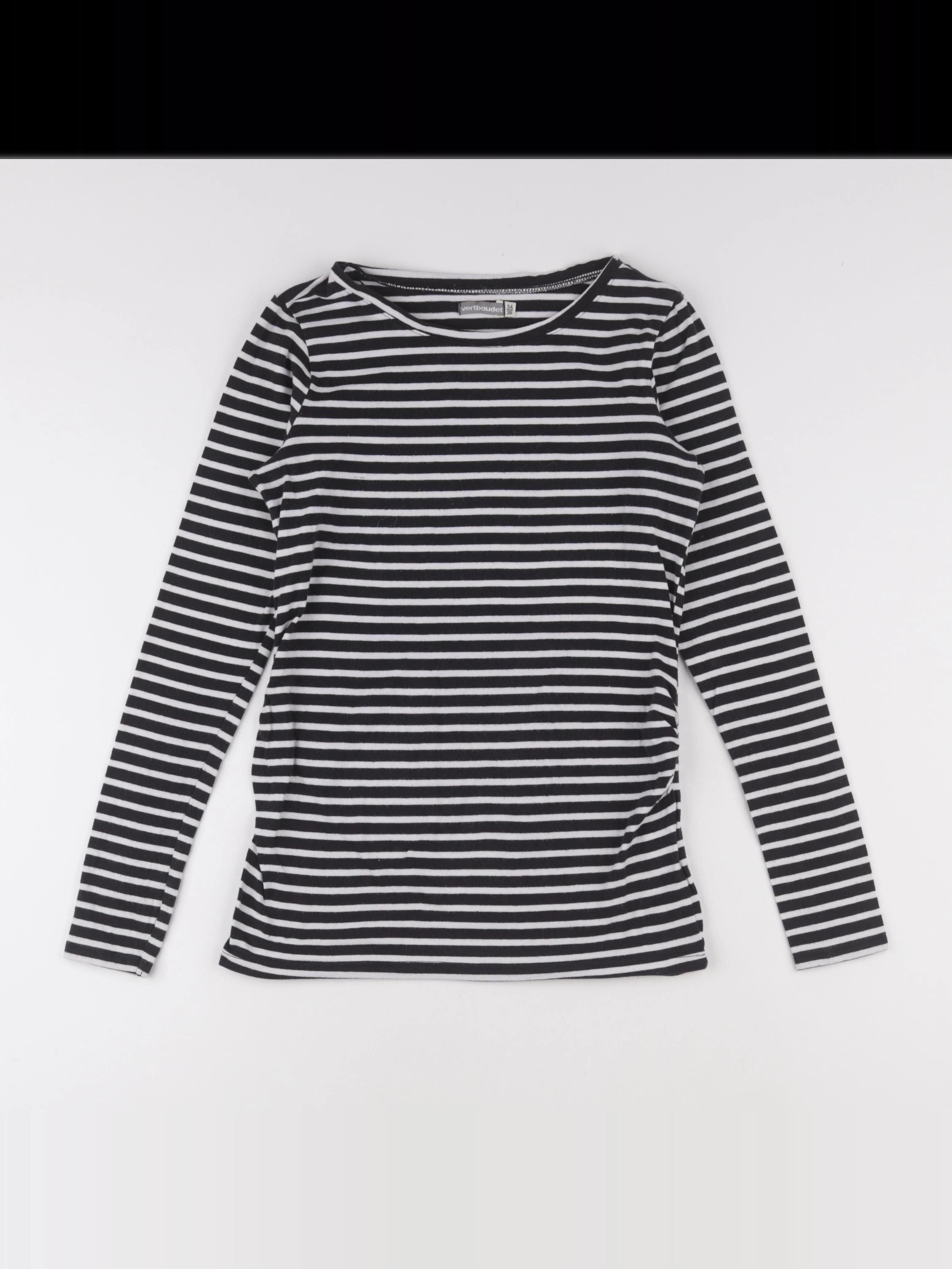 Vertbaudet - tee-shirt grossesse blanc, noir - 34 à 36