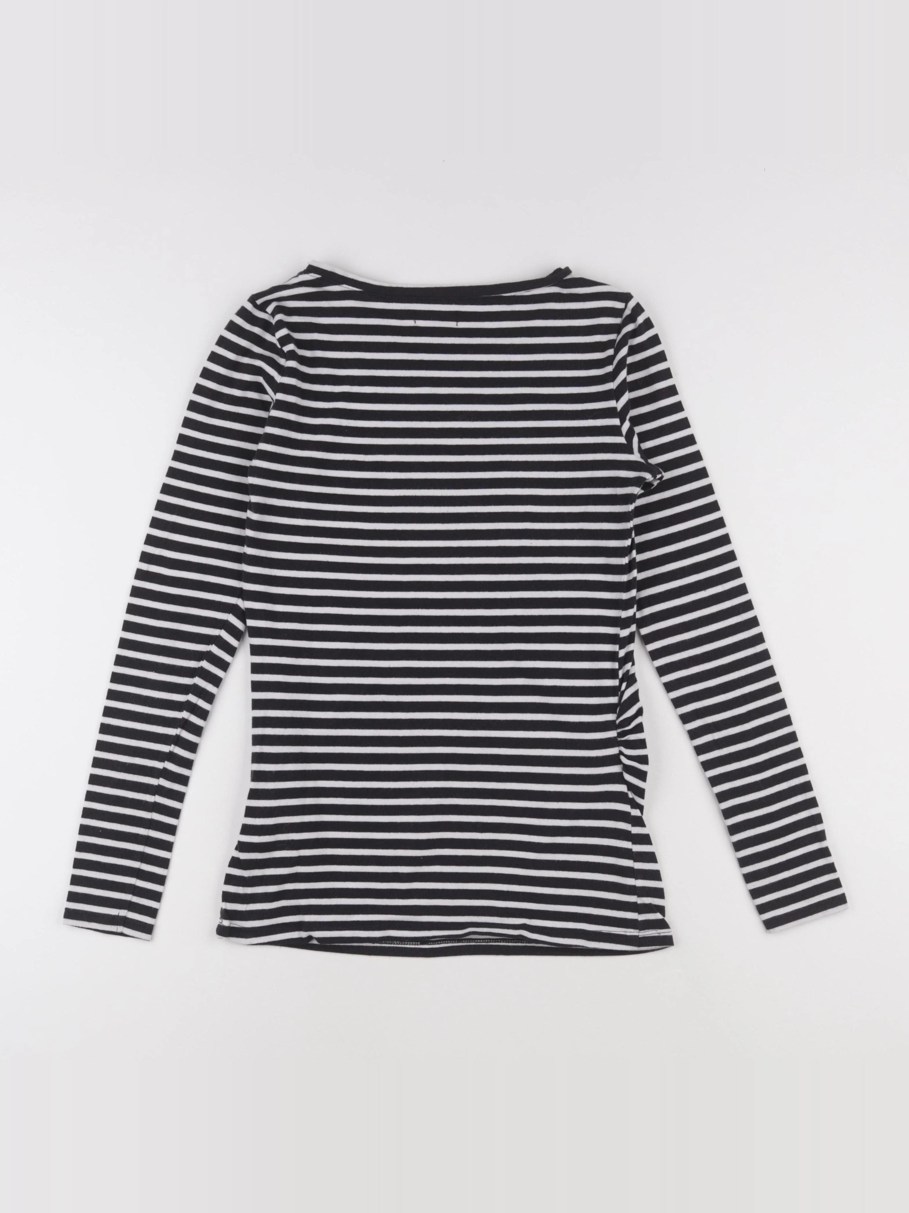 Vertbaudet - tee-shirt grossesse blanc, noir - 34 à 36