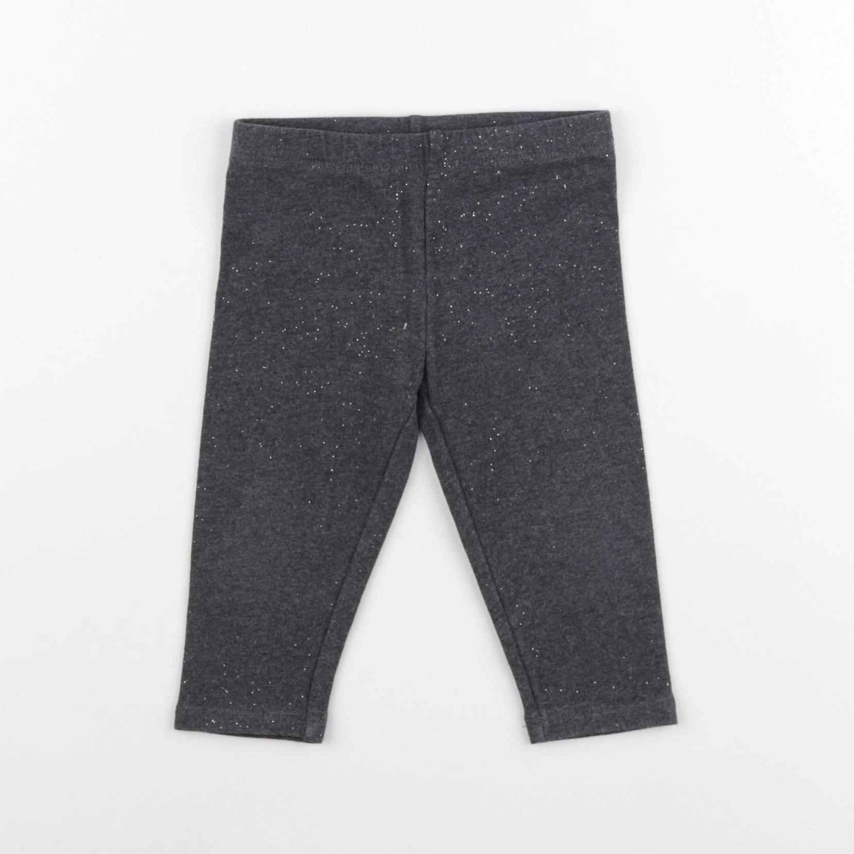 Boutchou - legging gris - 9 mois