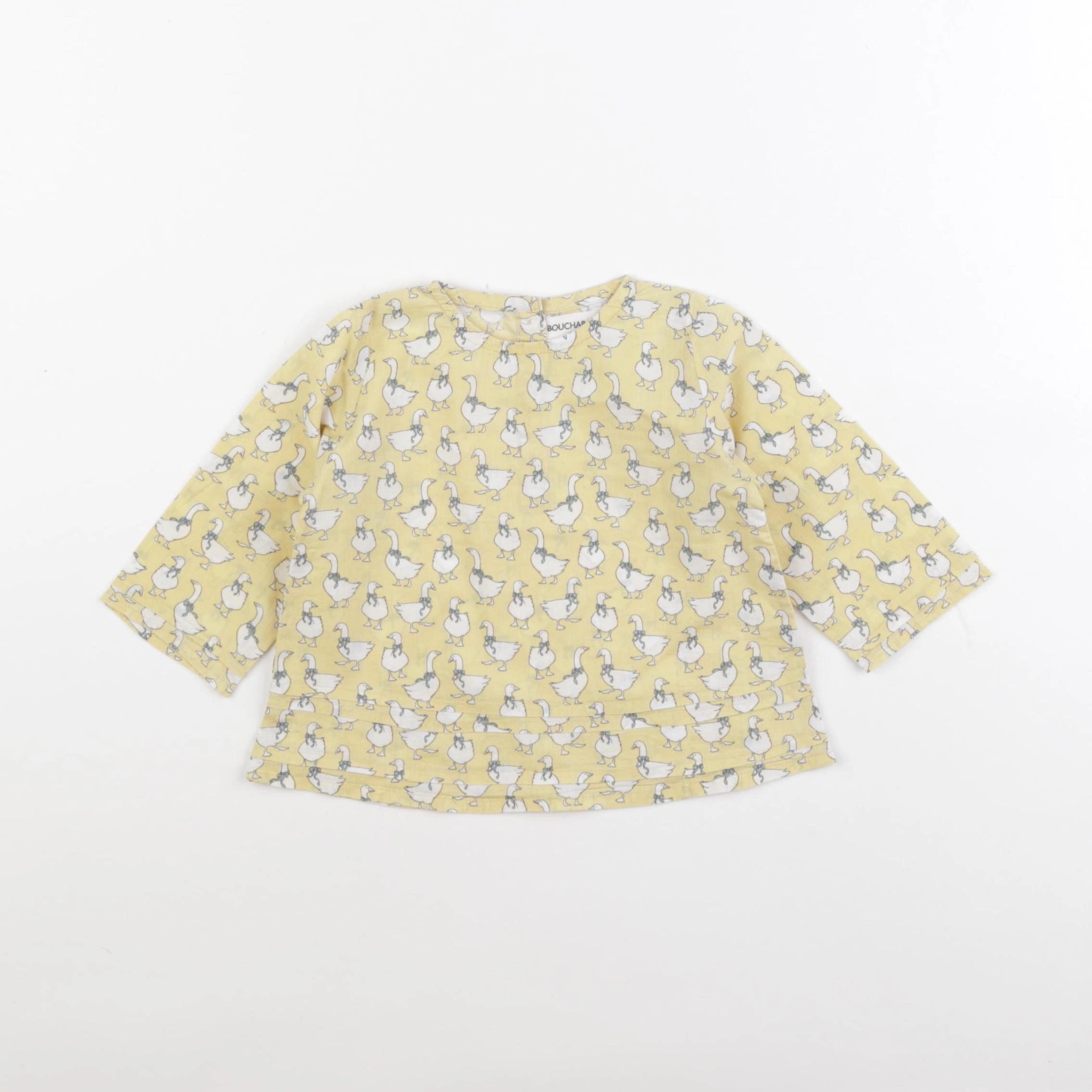 Bouchara - blouse jaune - 6 mois