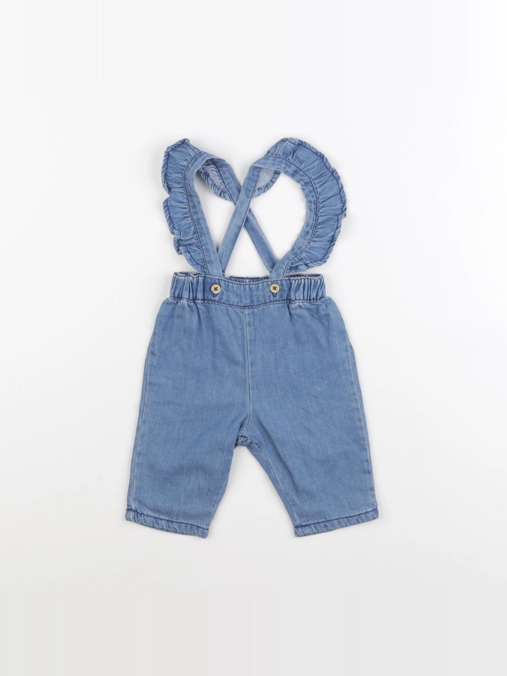 Boutchou - pantalon bleu - 1 mois