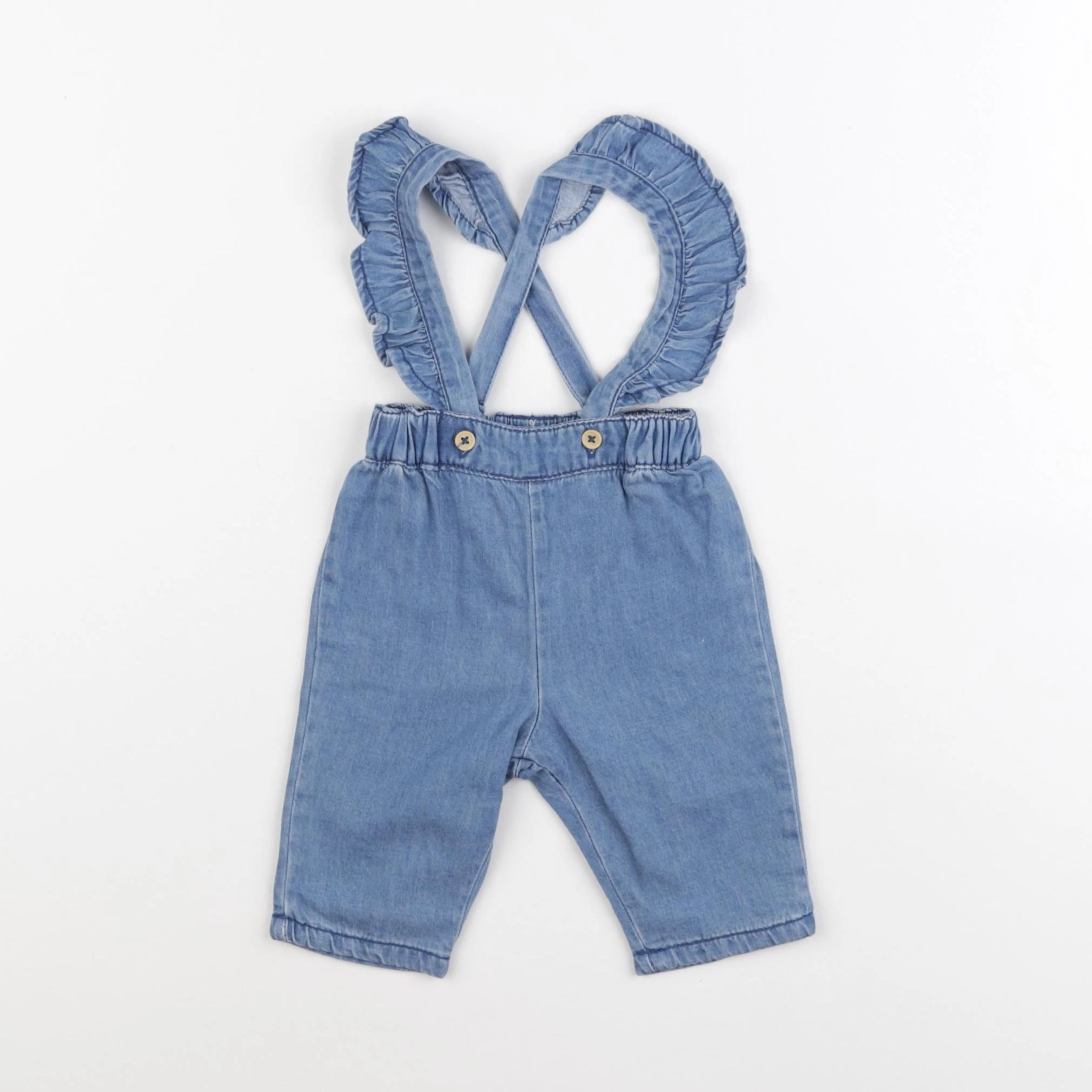 Boutchou - pantalon bleu - 1 mois