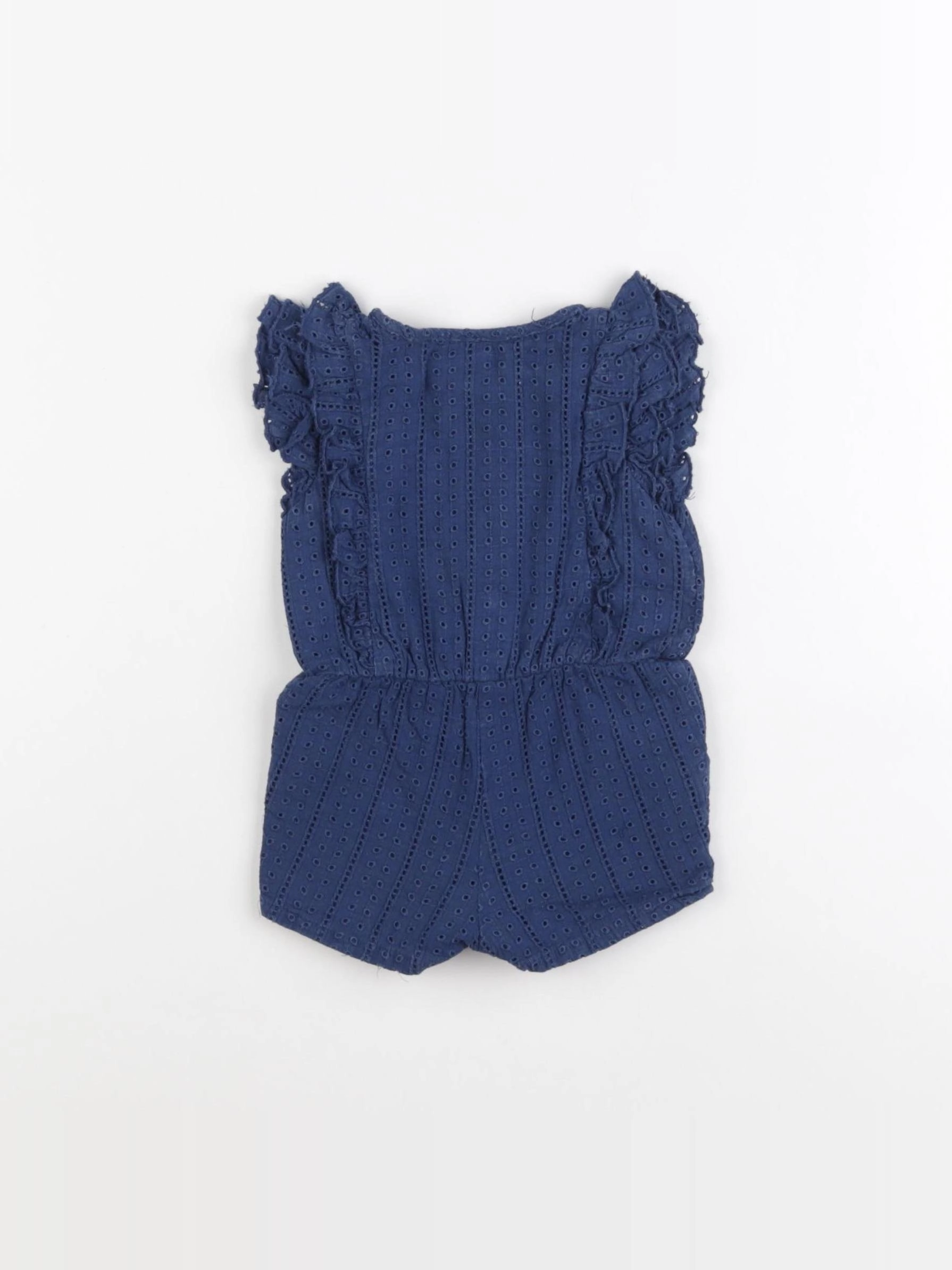 Vertbaudet - combinaison bleu - 3 mois