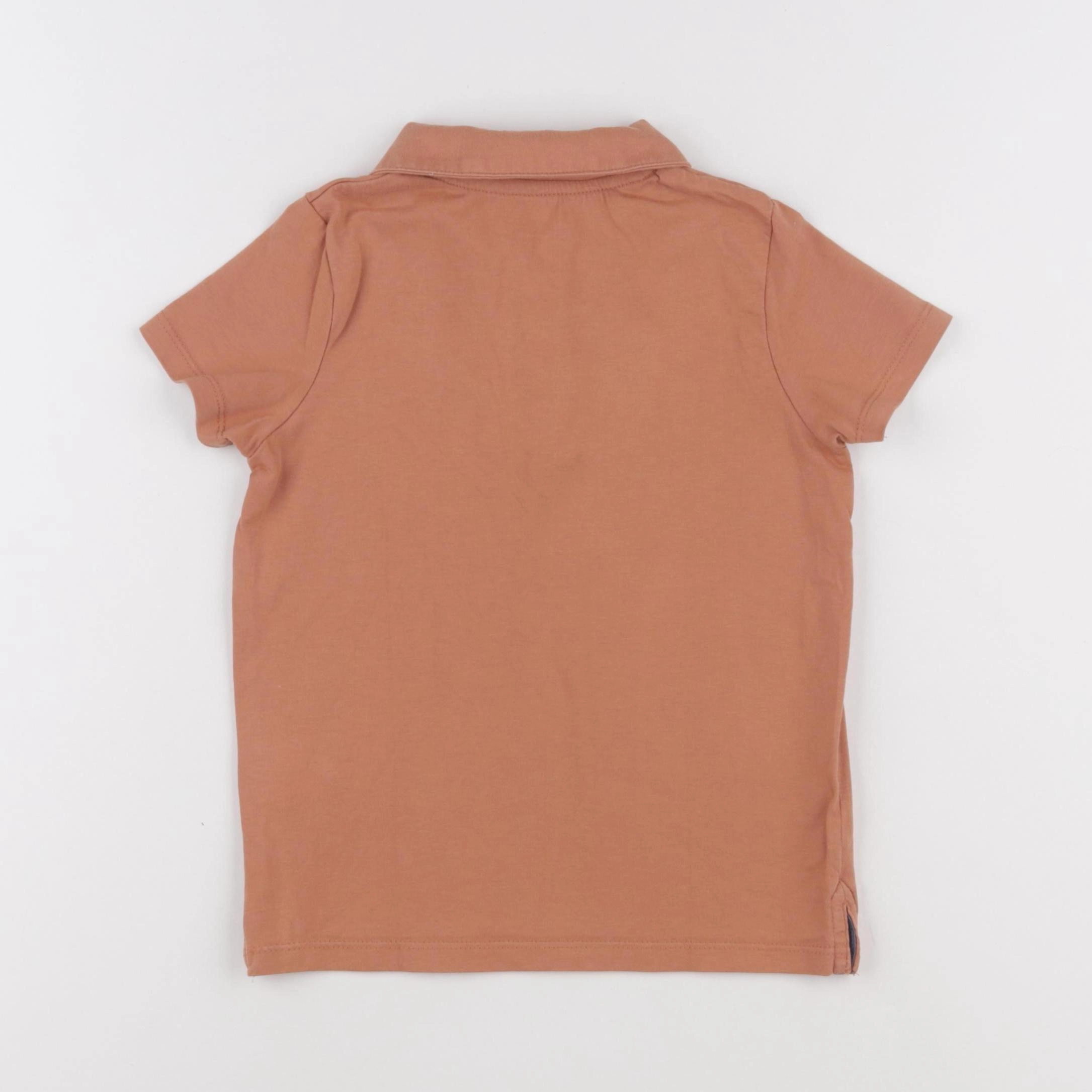 Vertbaudet - polo marron - 4 ans
