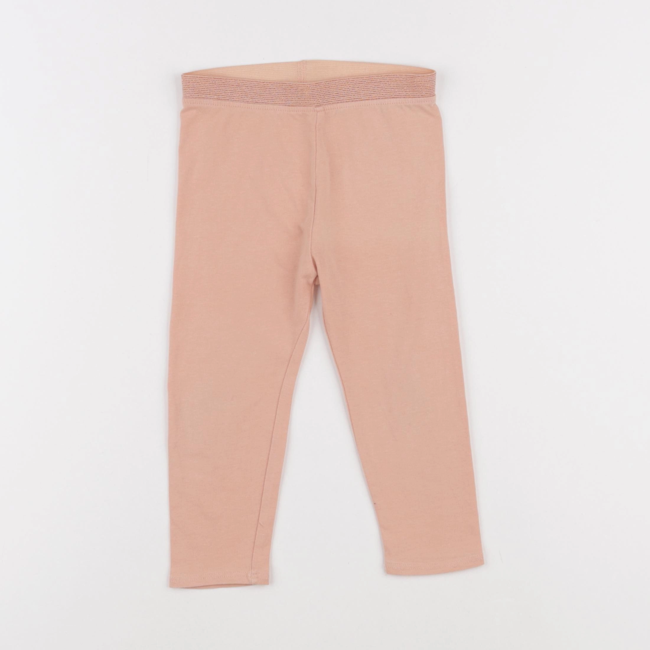 Vertbaudet - legging rose - 2 ans