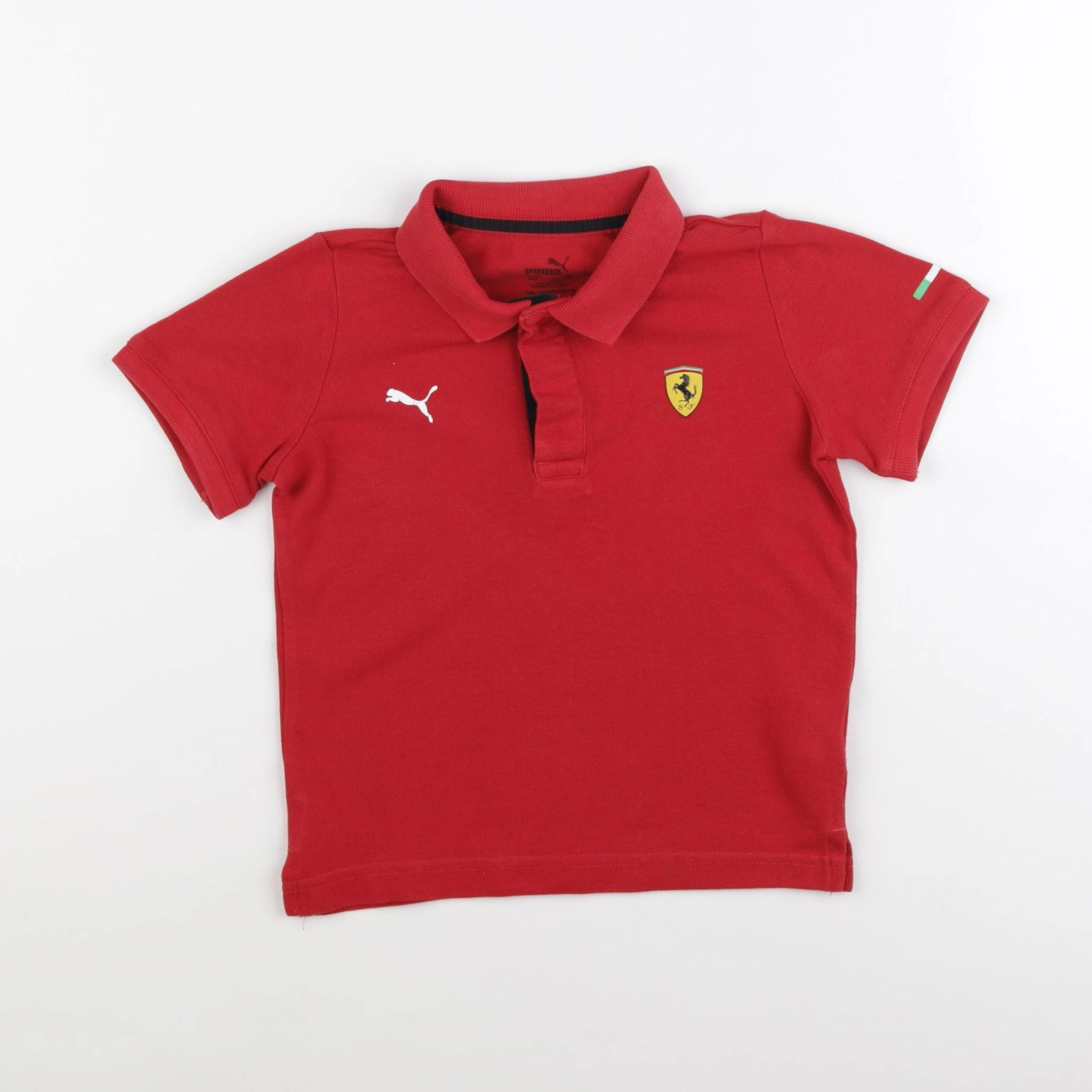 Puma - polo rouge - 6 ans