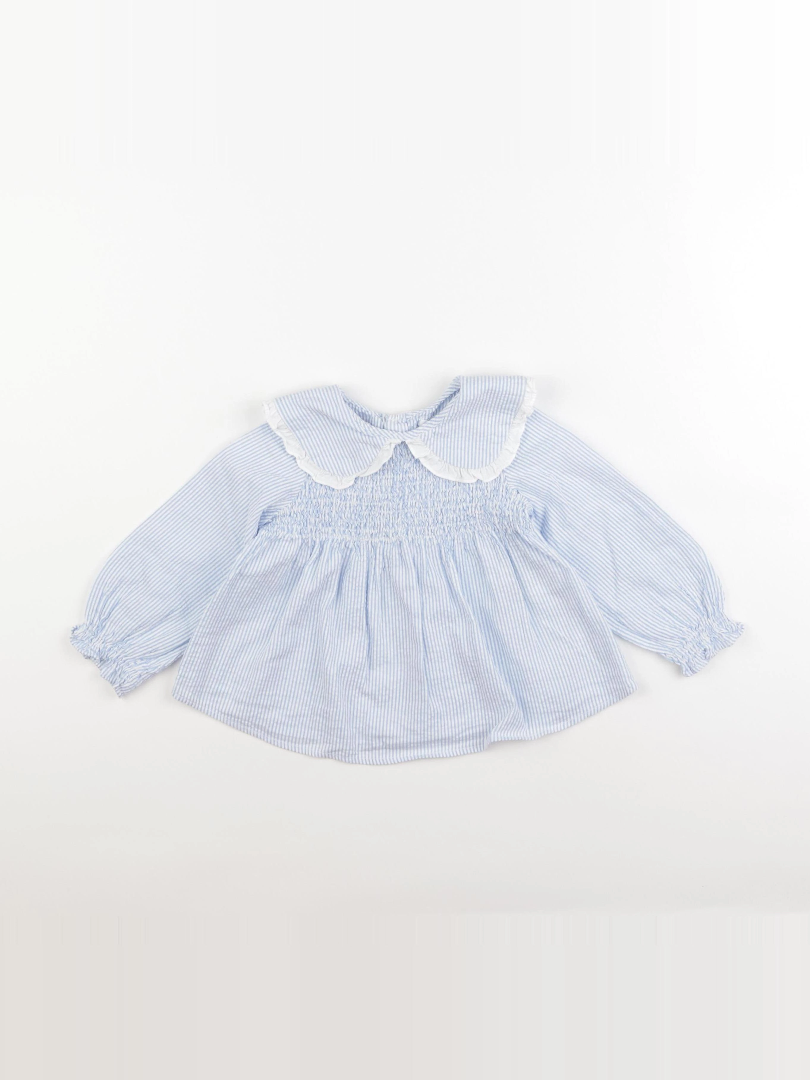 Zara - blouse bleu - 3 ans