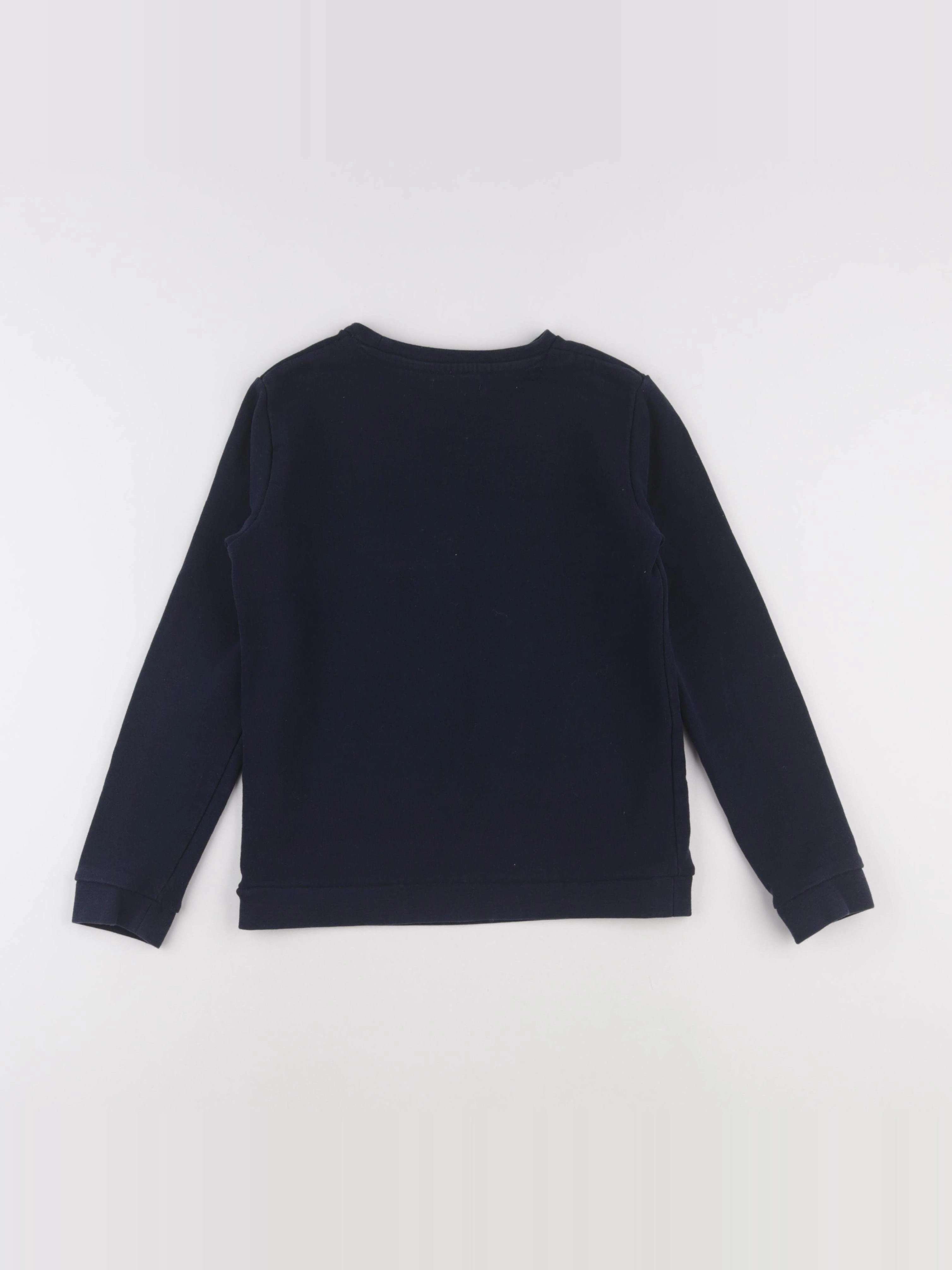 Vertbaudet - sweat bleu - 10 ans