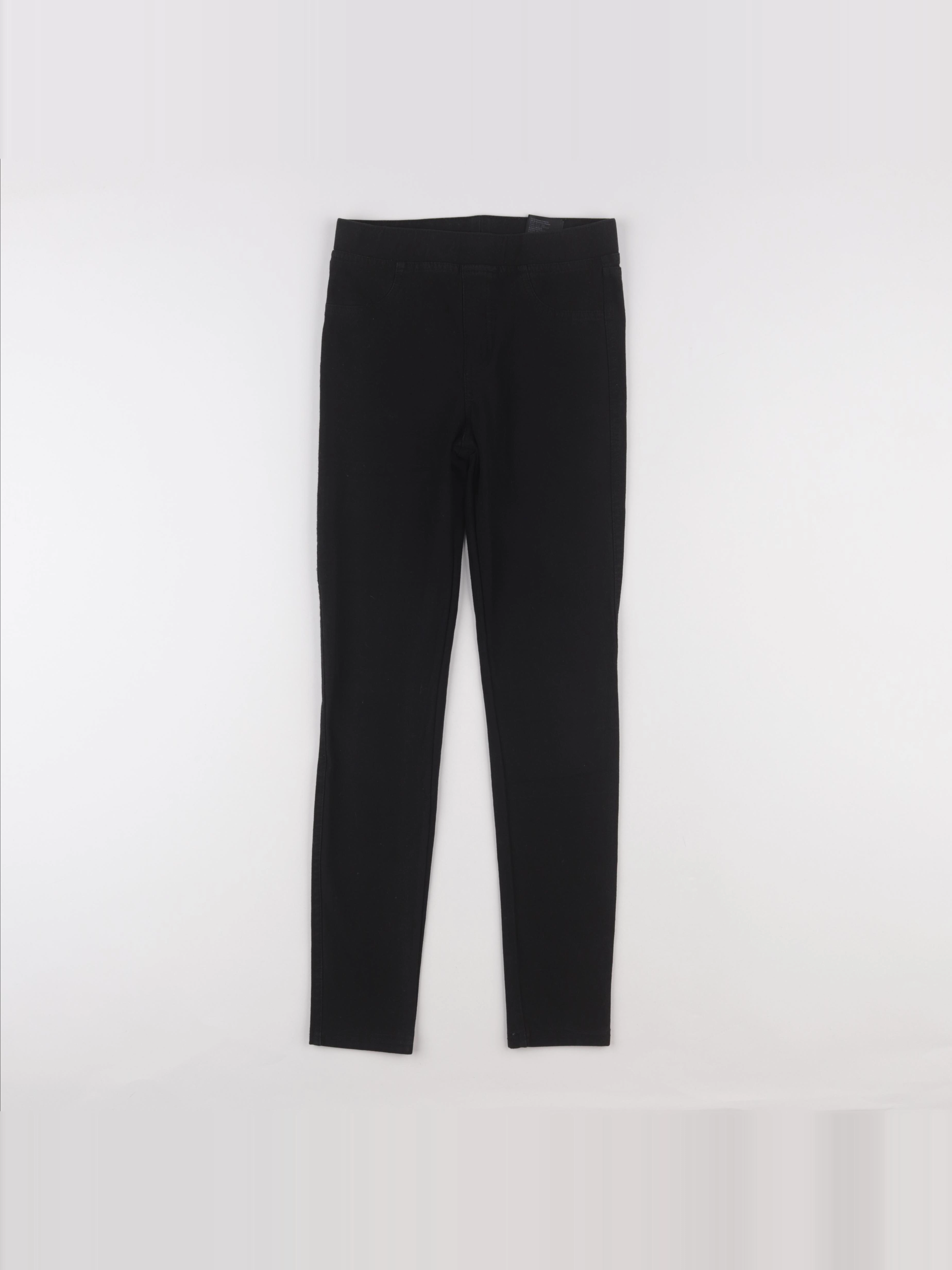 H&M - jegging noir - 10/11 ans