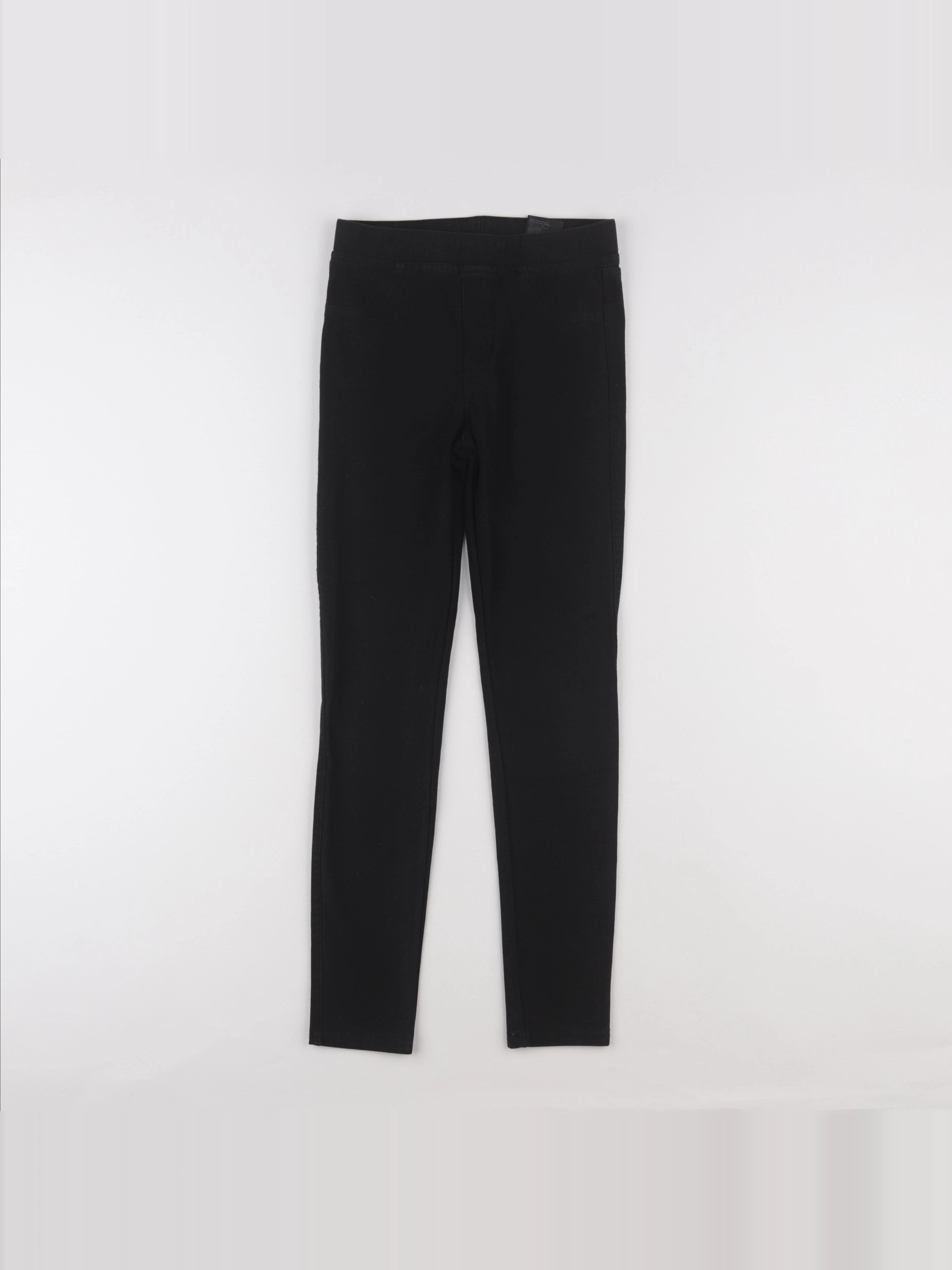 H&M - jegging noir - 10/11 ans