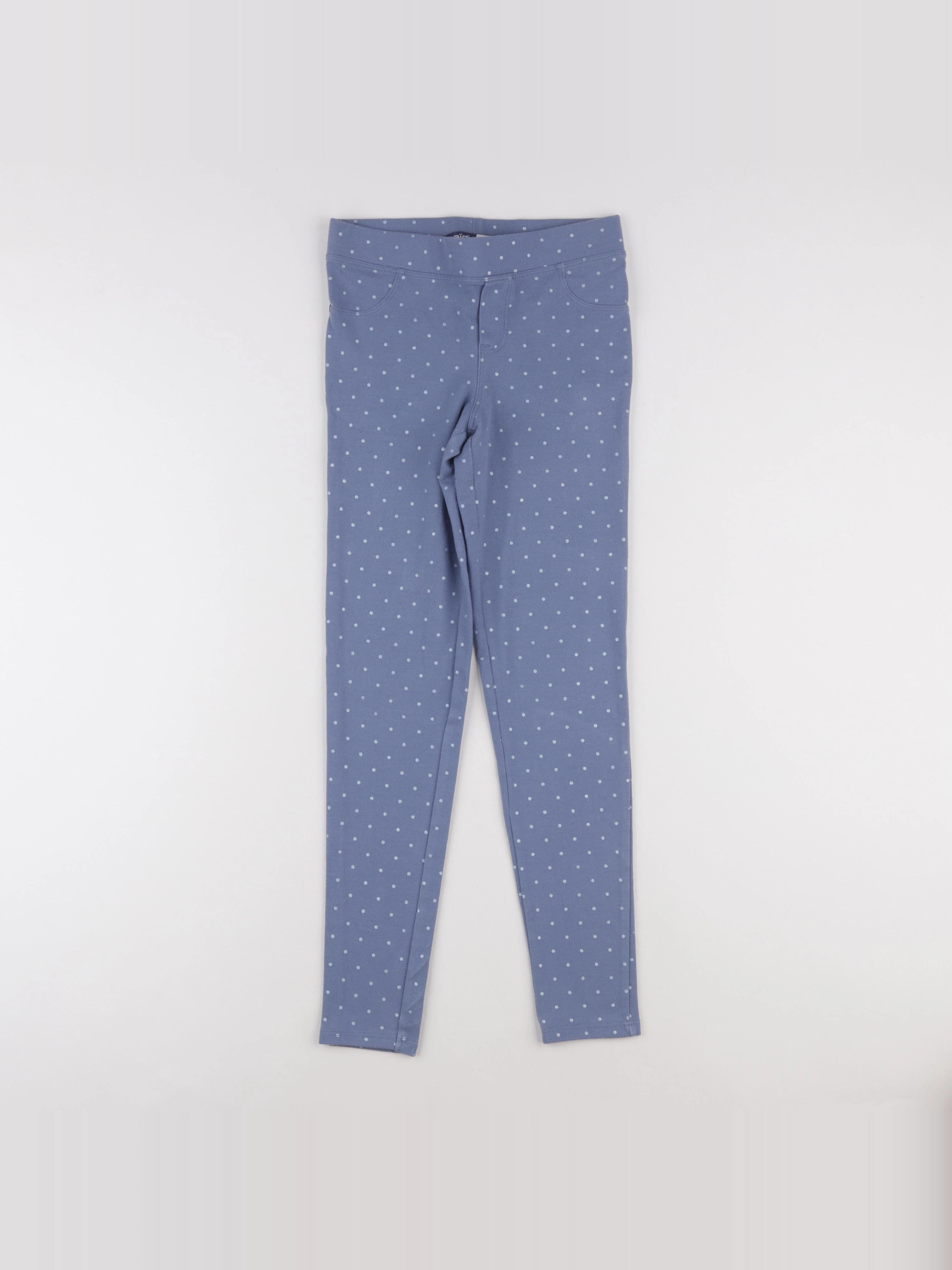 Okaidi - jegging bleu - 10 ans