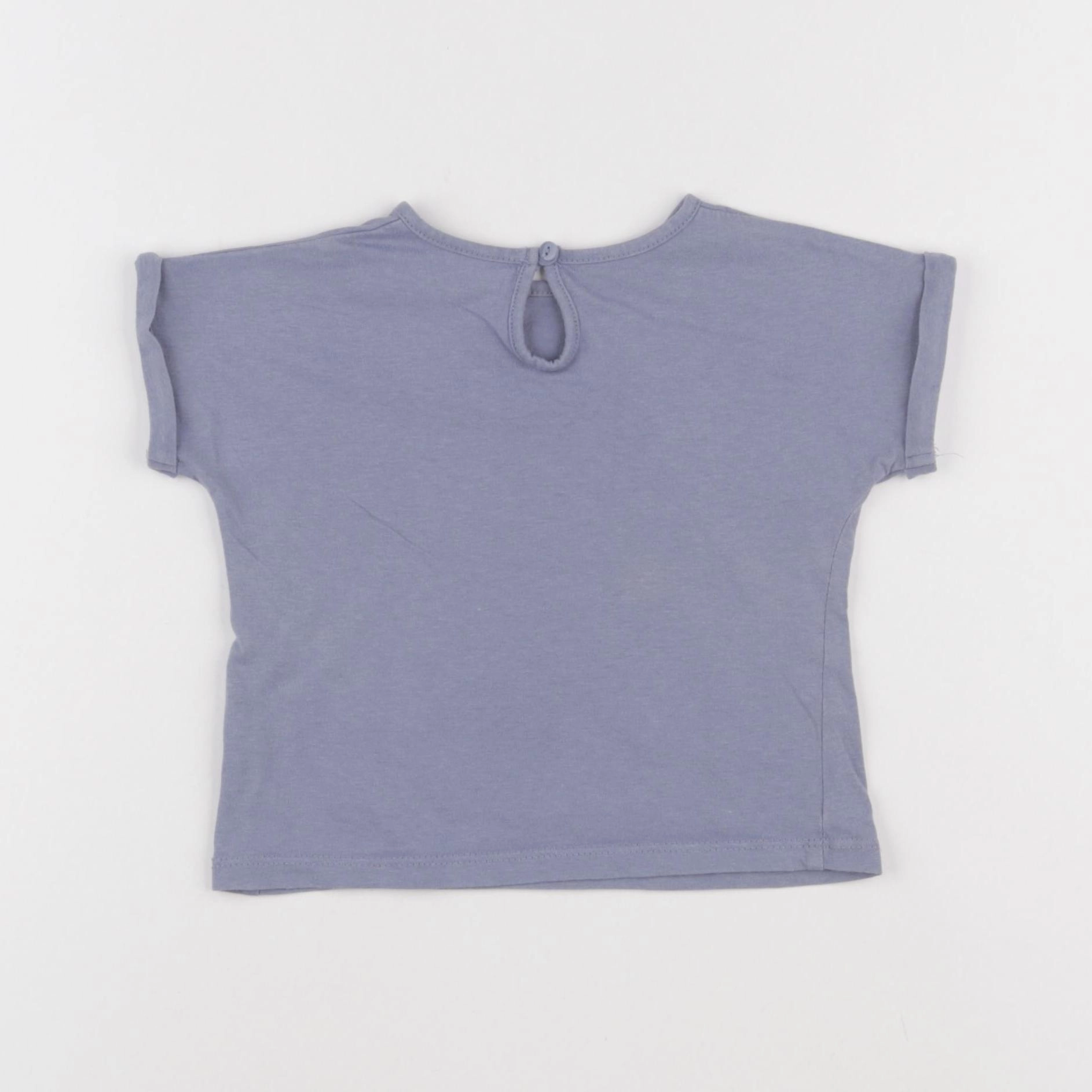 Boutchou - tee-shirt bleu - 18 mois