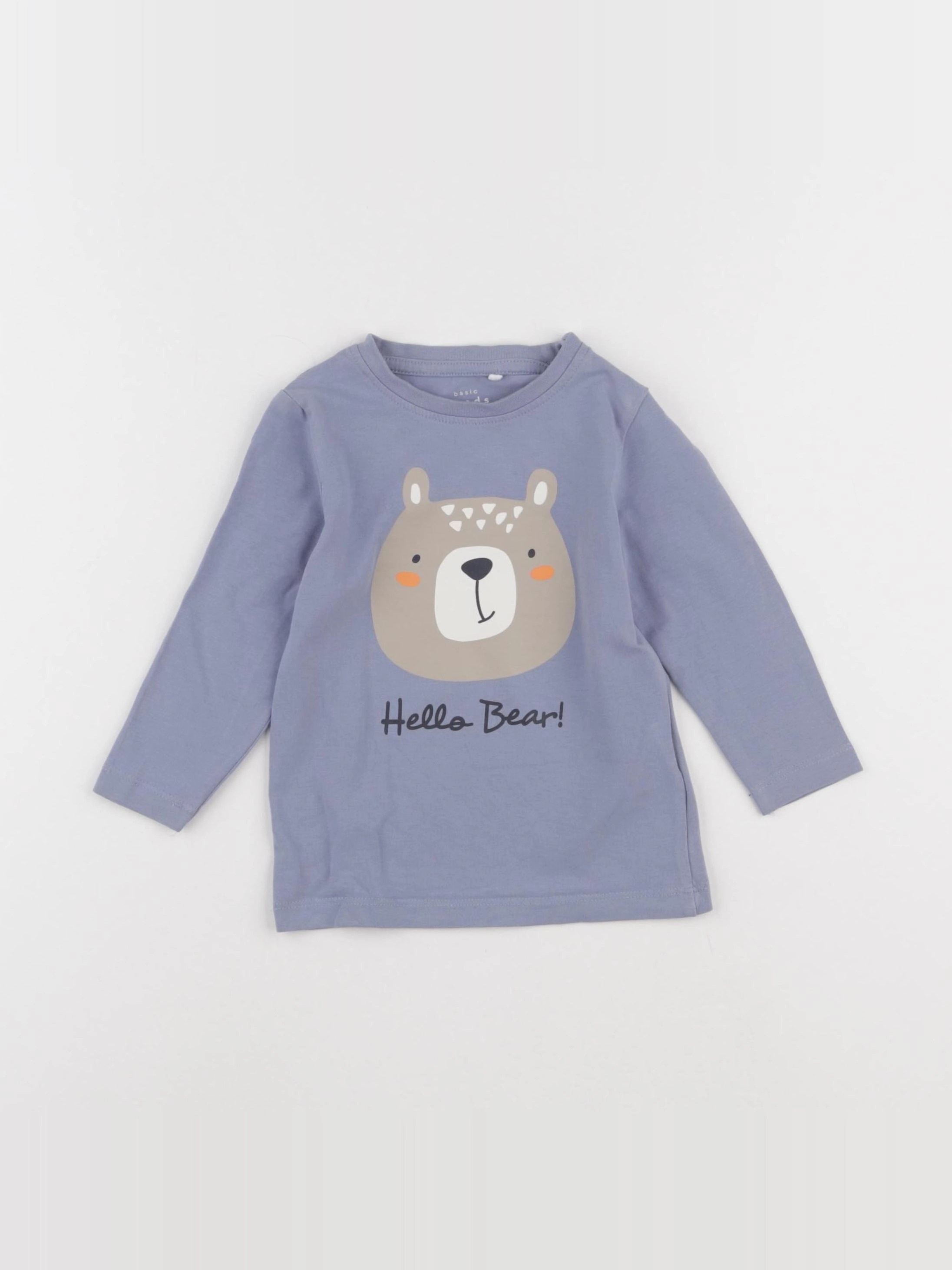 Name it - tee-shirt bleu - 6/9 mois