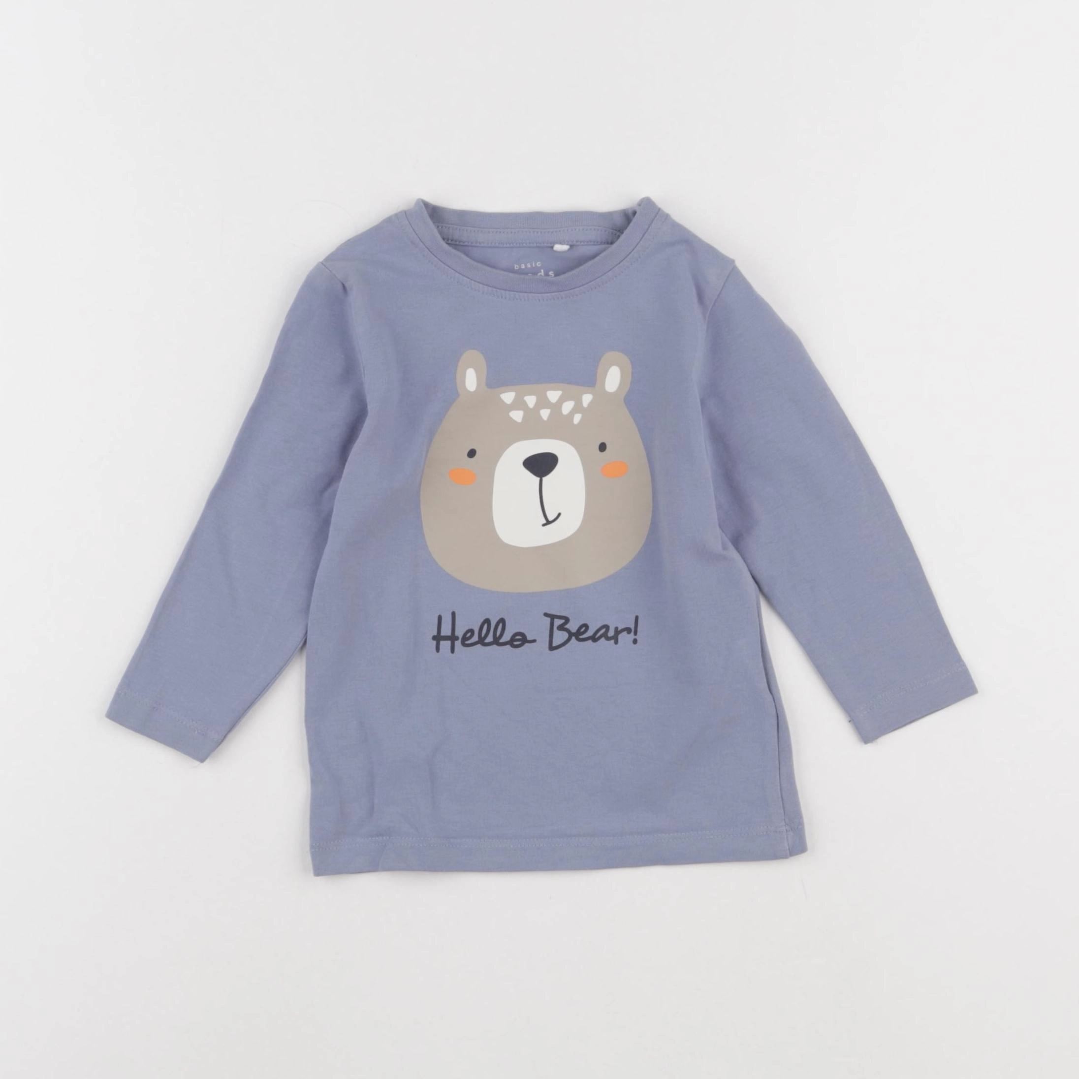 Name it - tee-shirt bleu - 6/9 mois