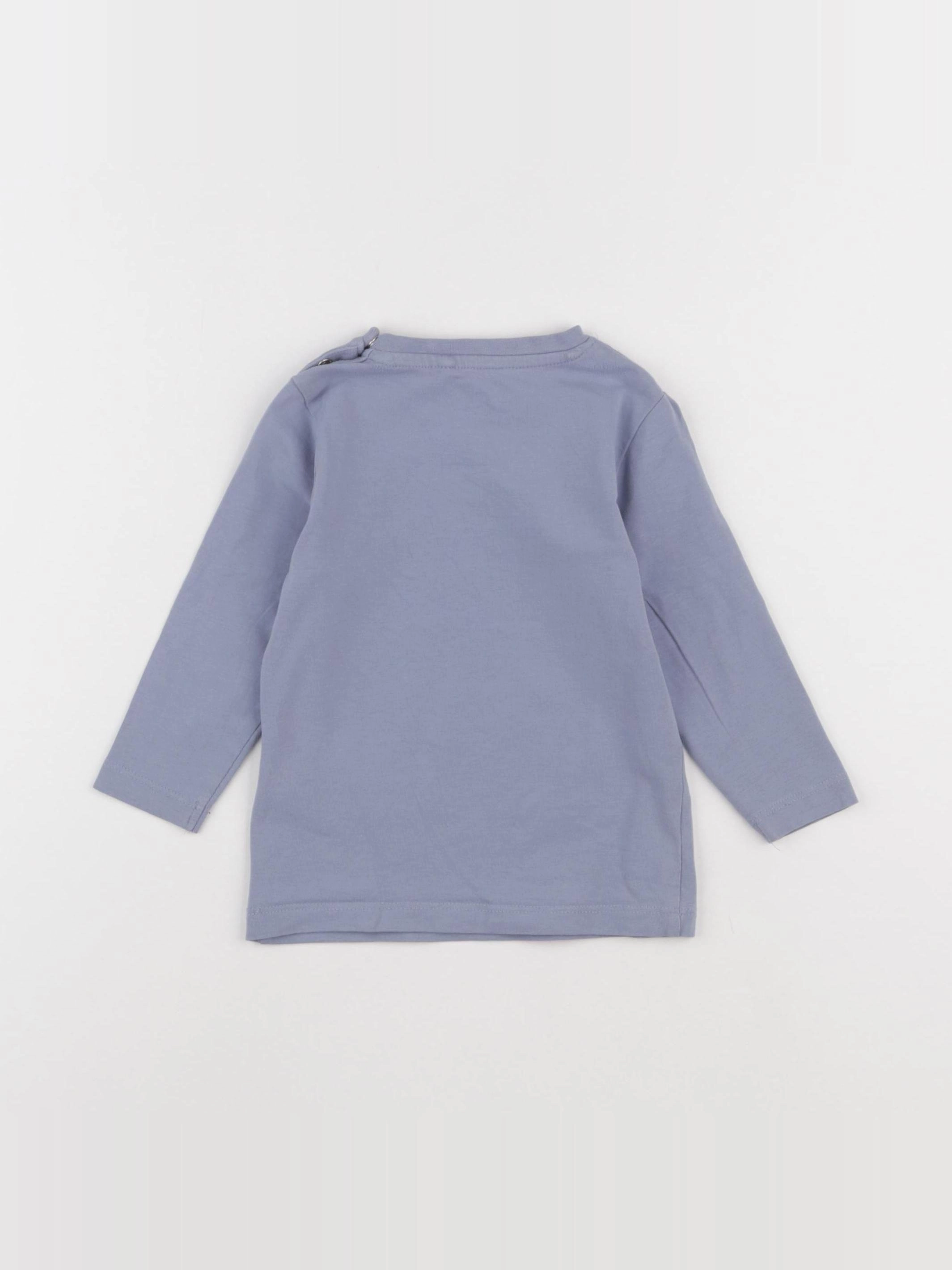 Name it - tee-shirt bleu - 6/9 mois