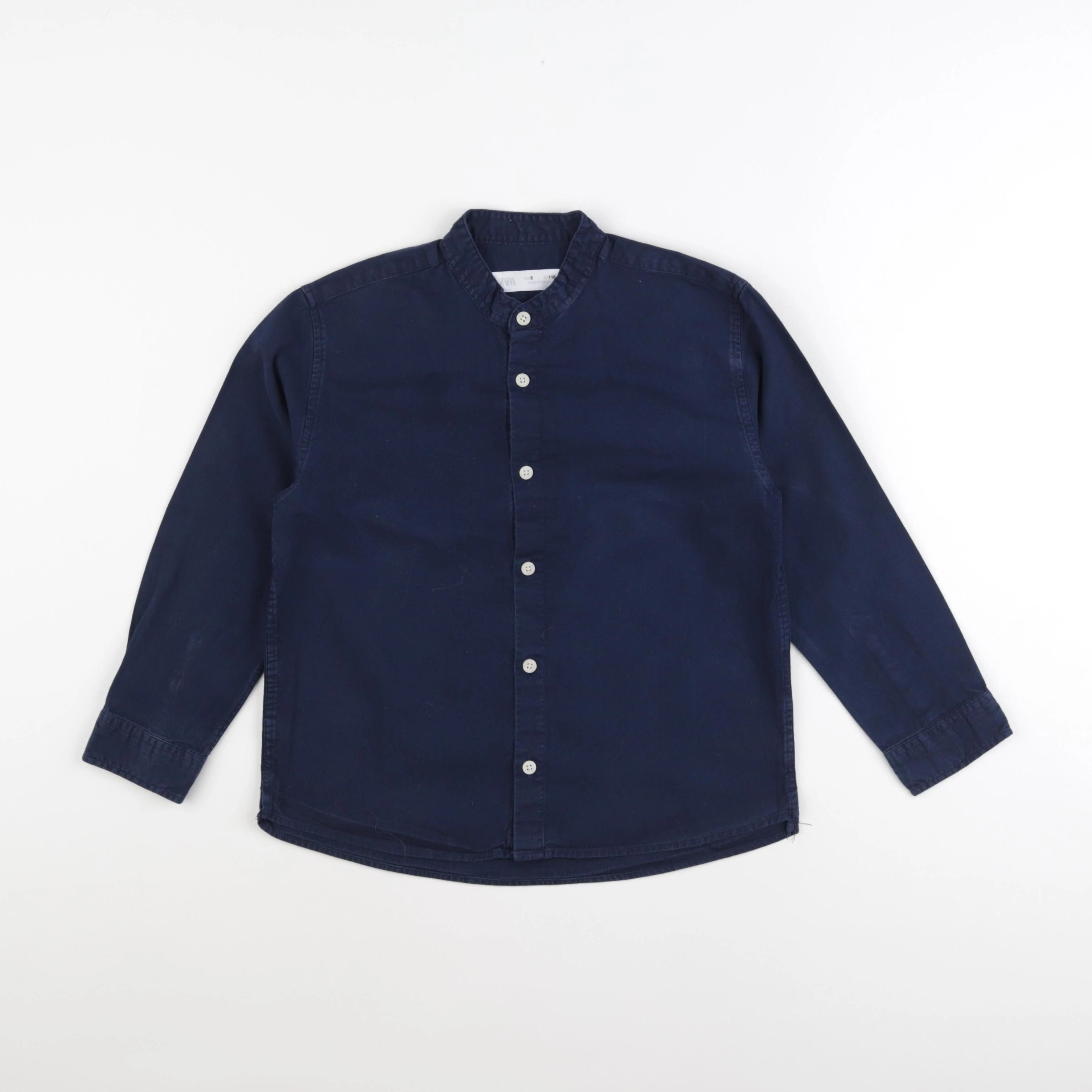 Zara - chemise bleu - 6/7 ans