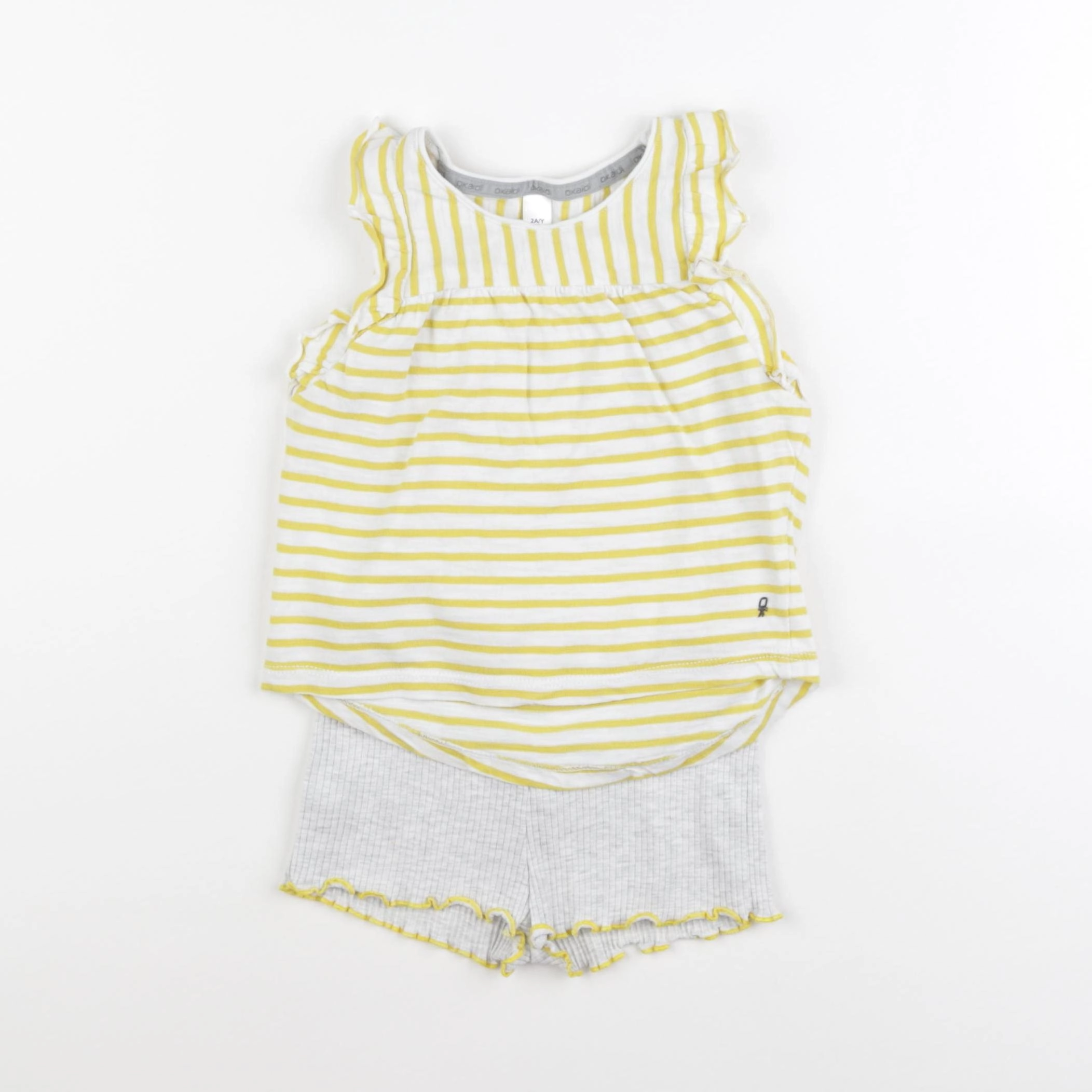 Okaidi - pyjama coton jaune - 2 ans
