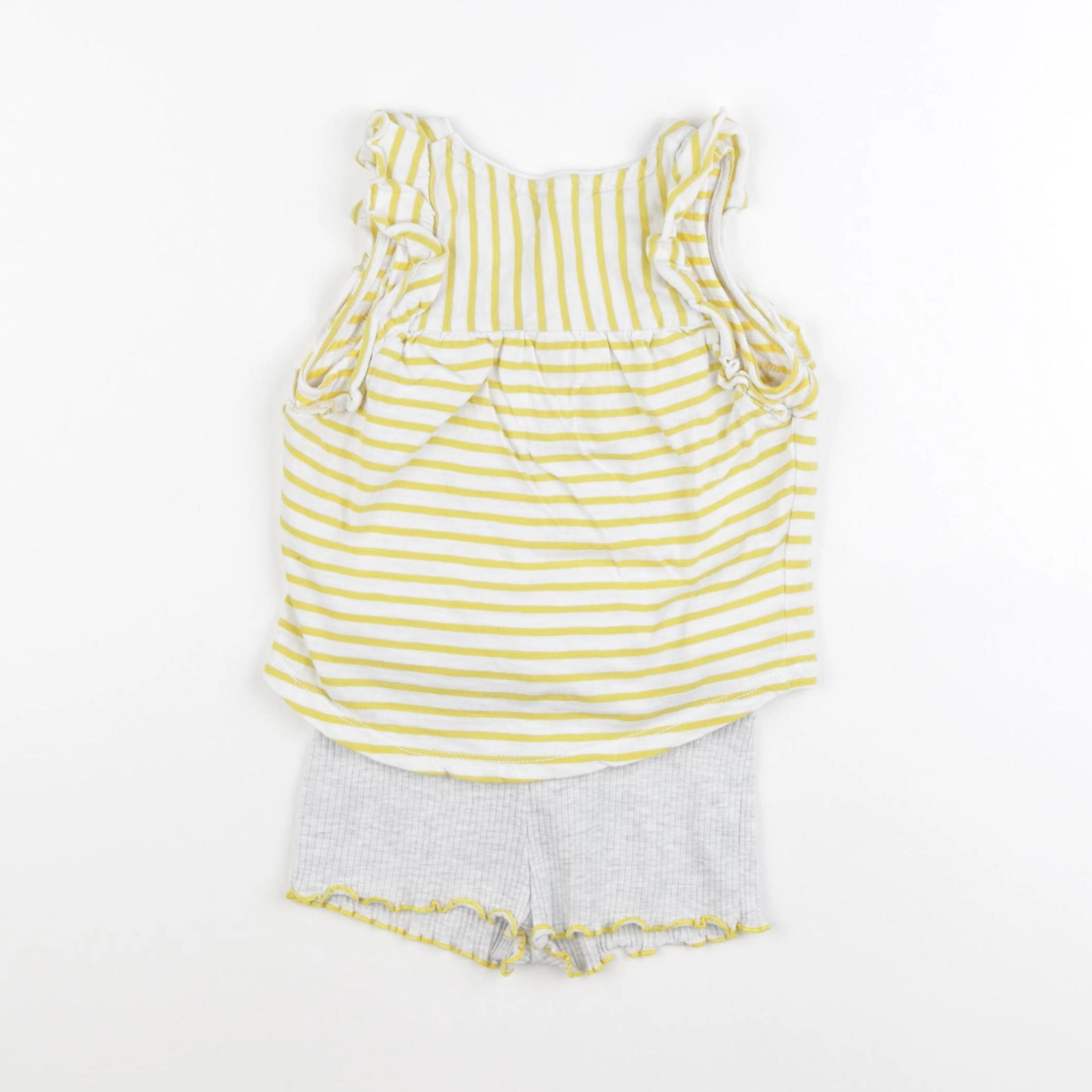 Okaidi - pyjama coton jaune - 2 ans