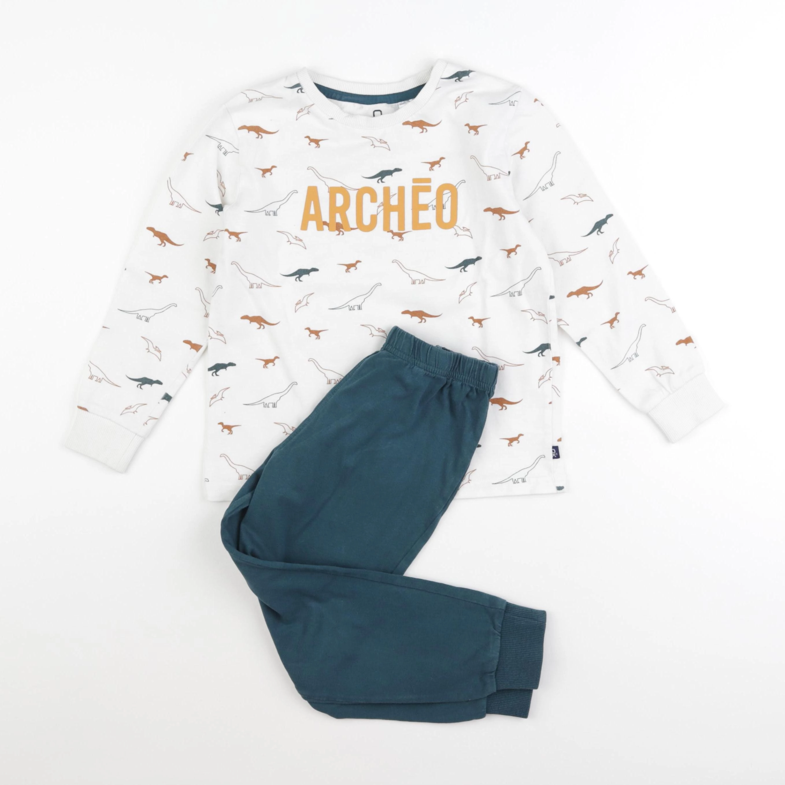 Okaidi - pyjama coton vert - 5 ans