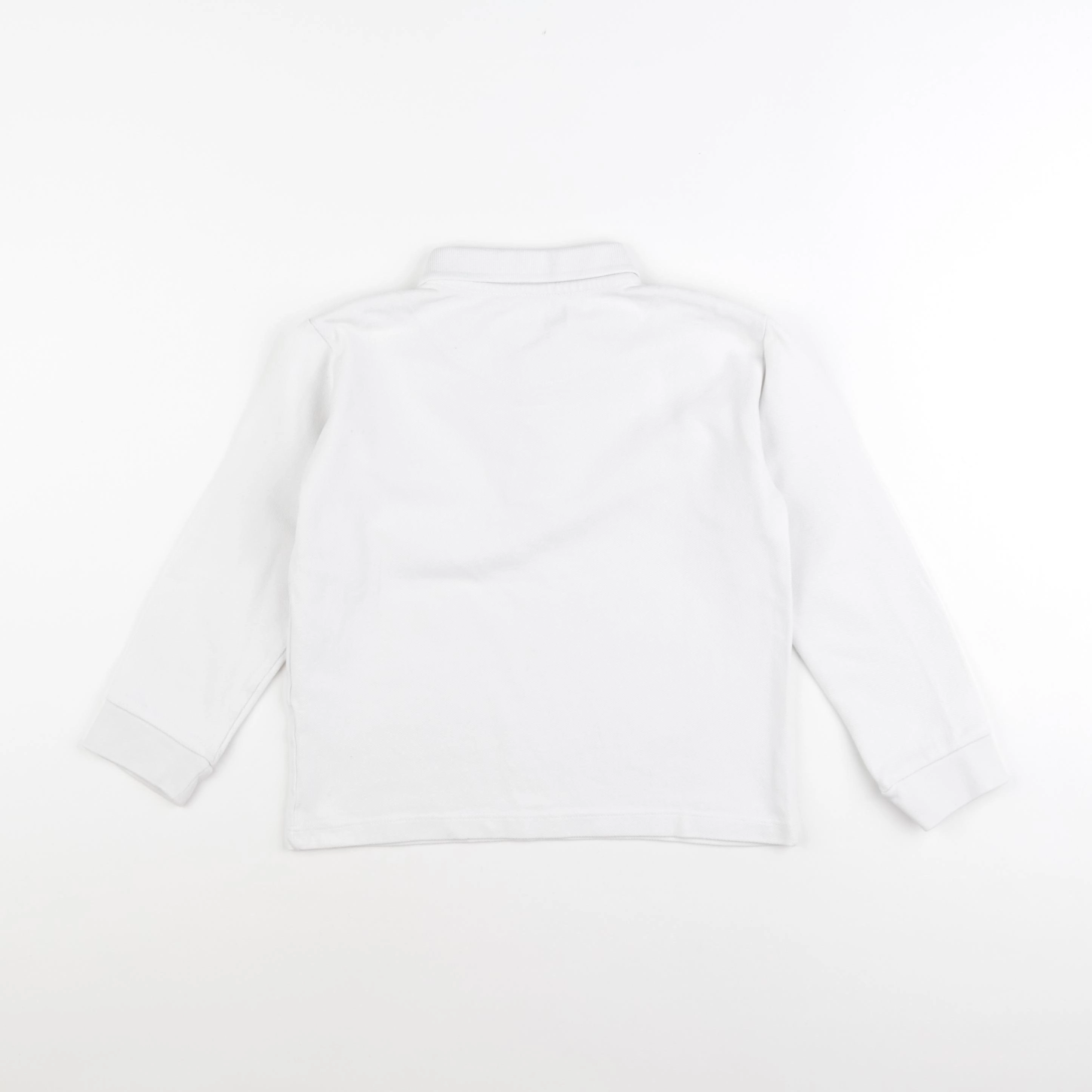 Zara - polo blanc - 6/7 ans