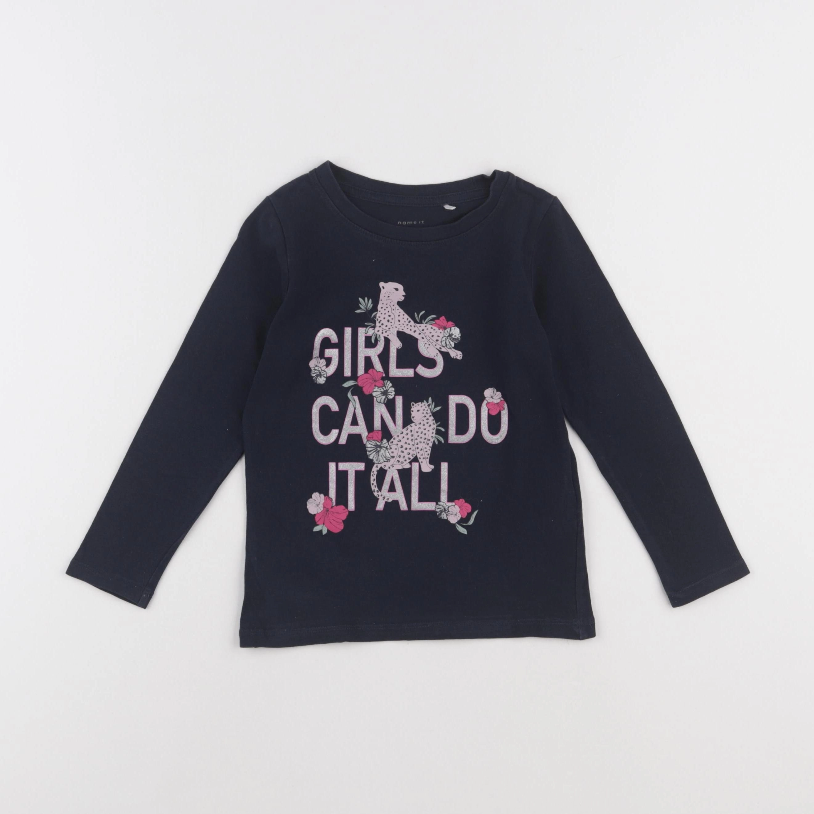 Name it - tee-shirt bleu - 4 ans