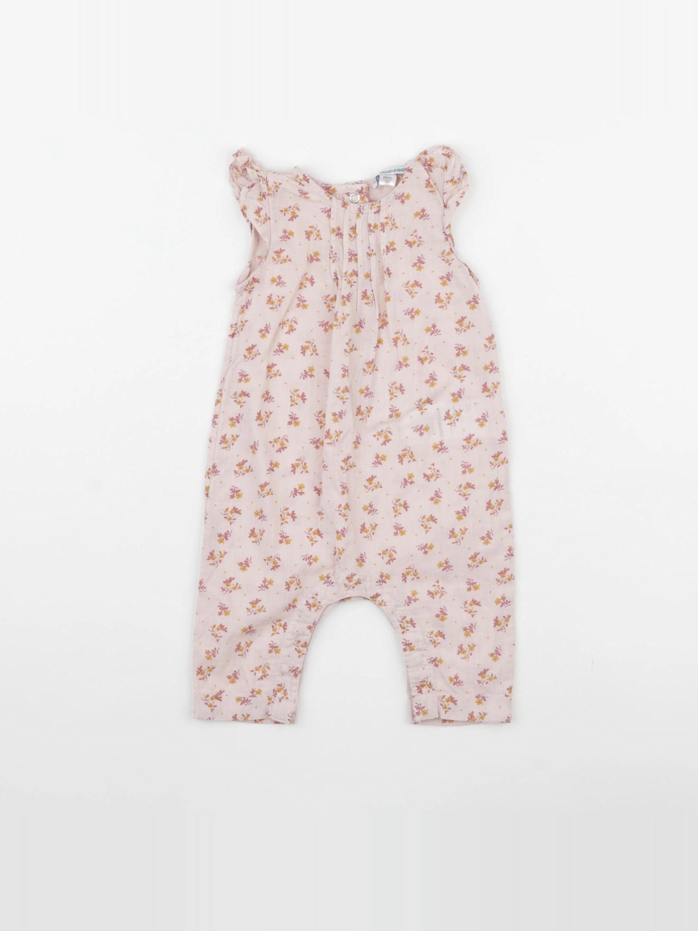 Vertbaudet - combinaison rose - 3 mois