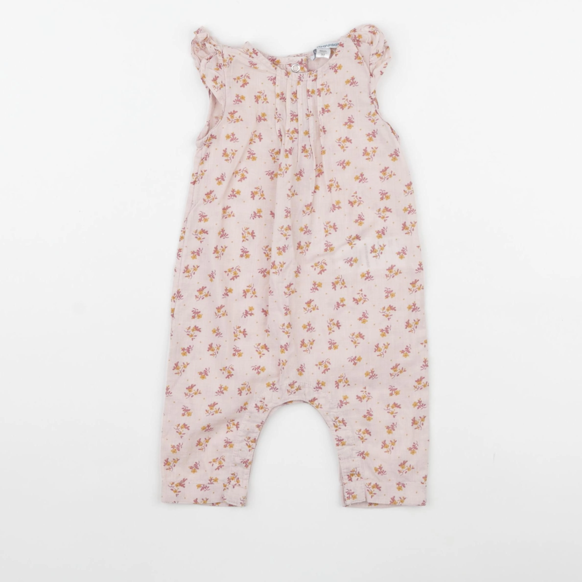 Vertbaudet - combinaison rose - 3 mois