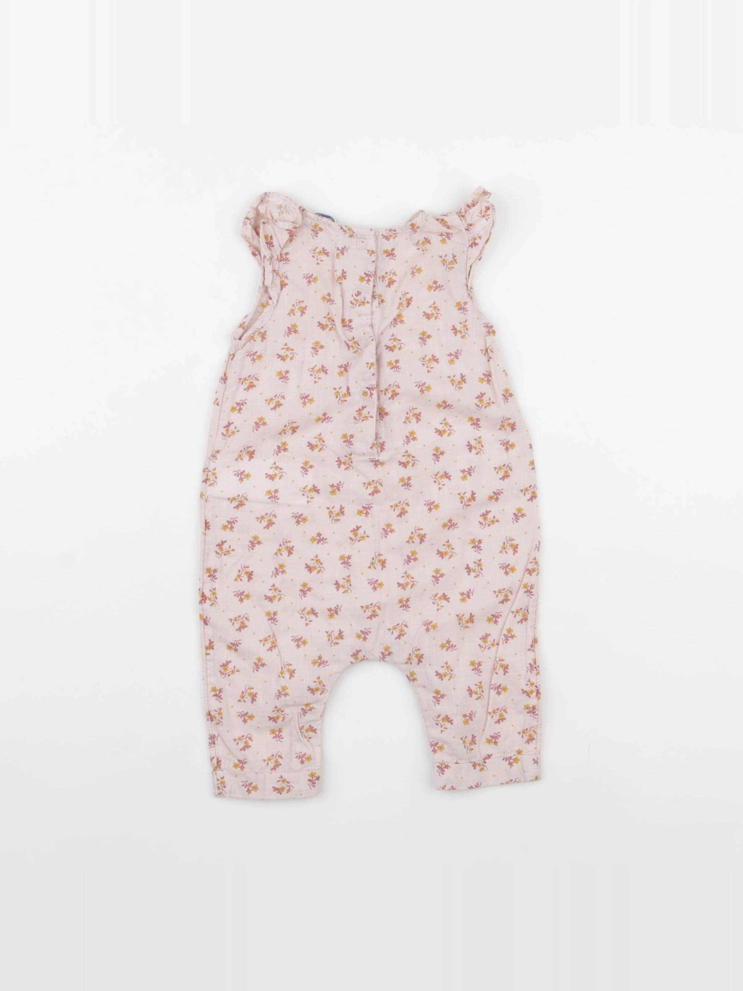 Vertbaudet - combinaison rose - 3 mois
