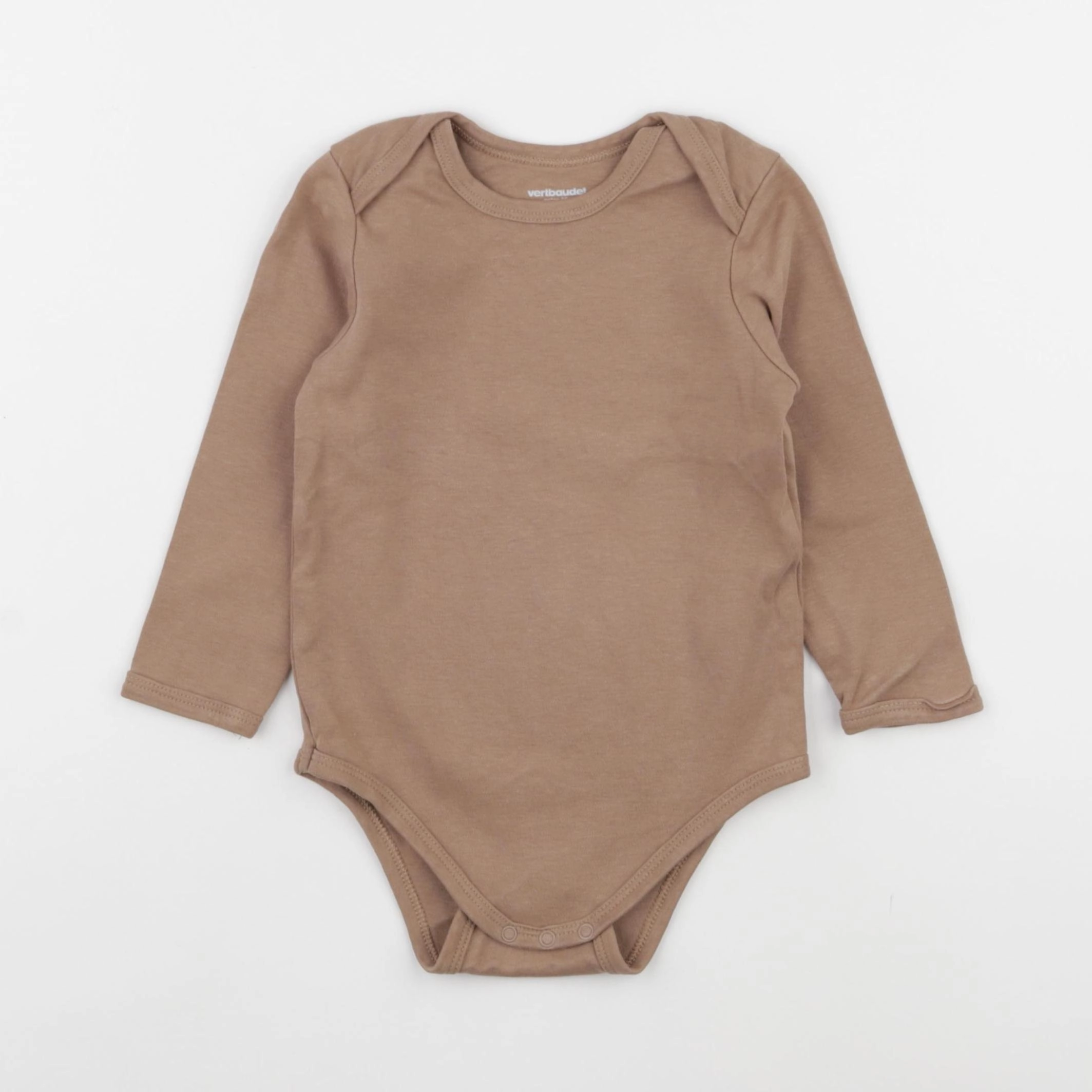 Vertbaudet - body marron - 24 mois