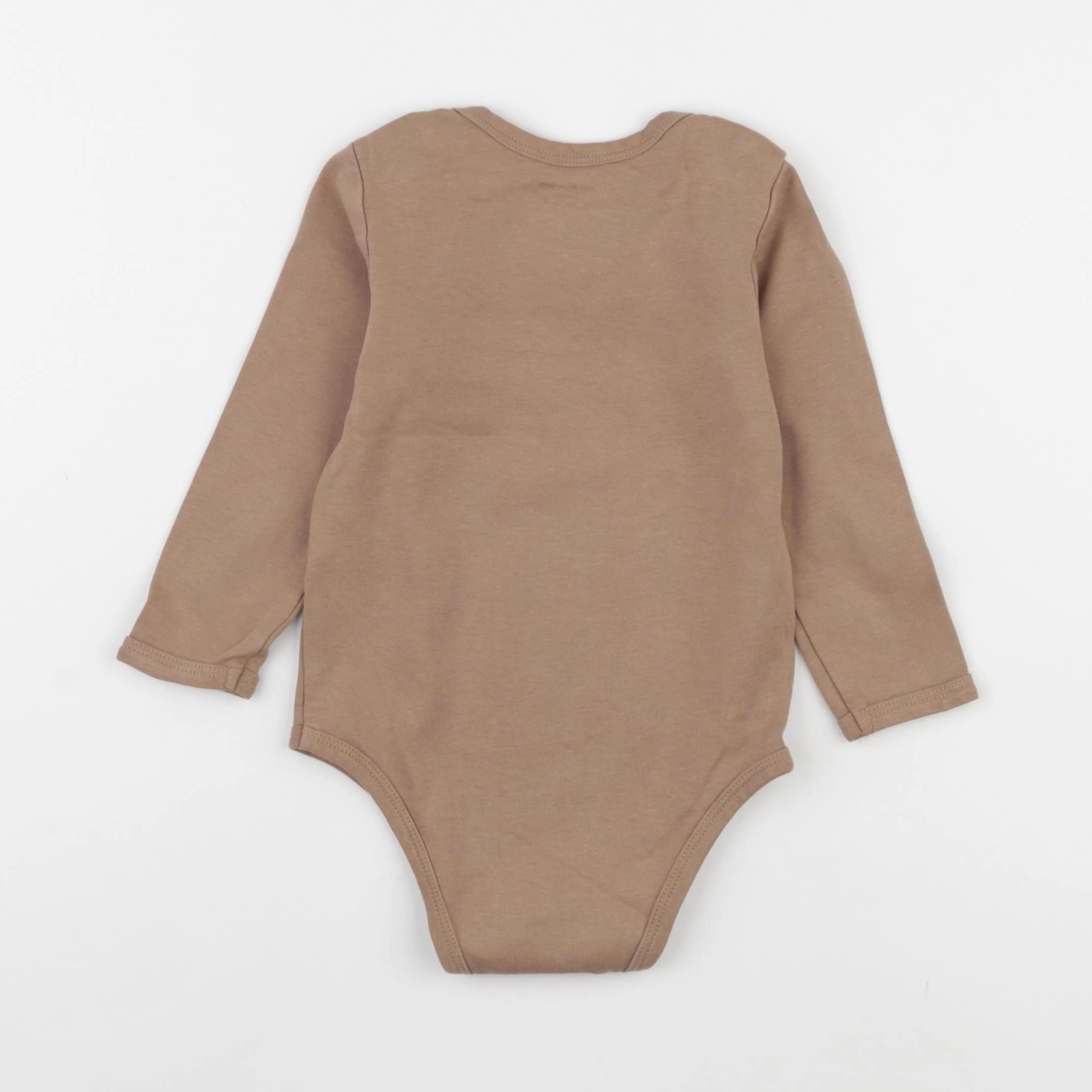 Vertbaudet - body marron - 24 mois
