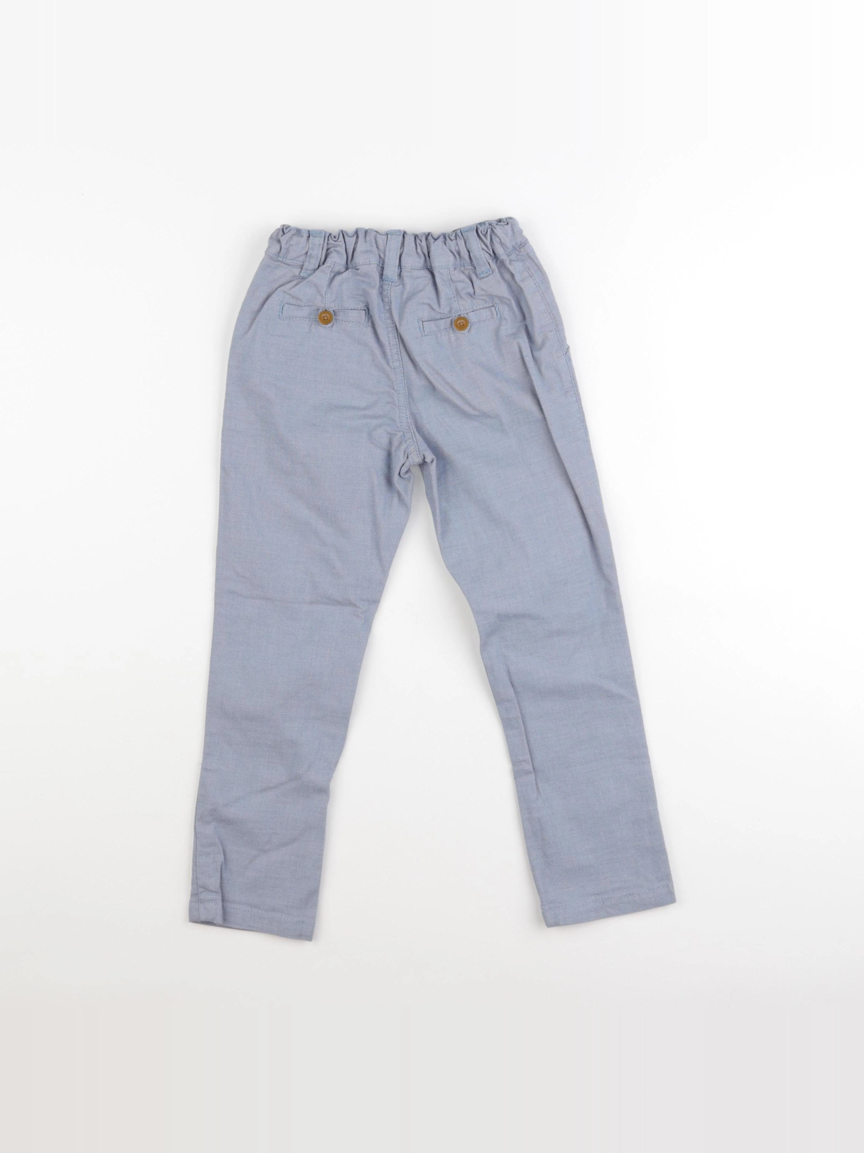 Vertbaudet - pantalon bleu - 5 ans