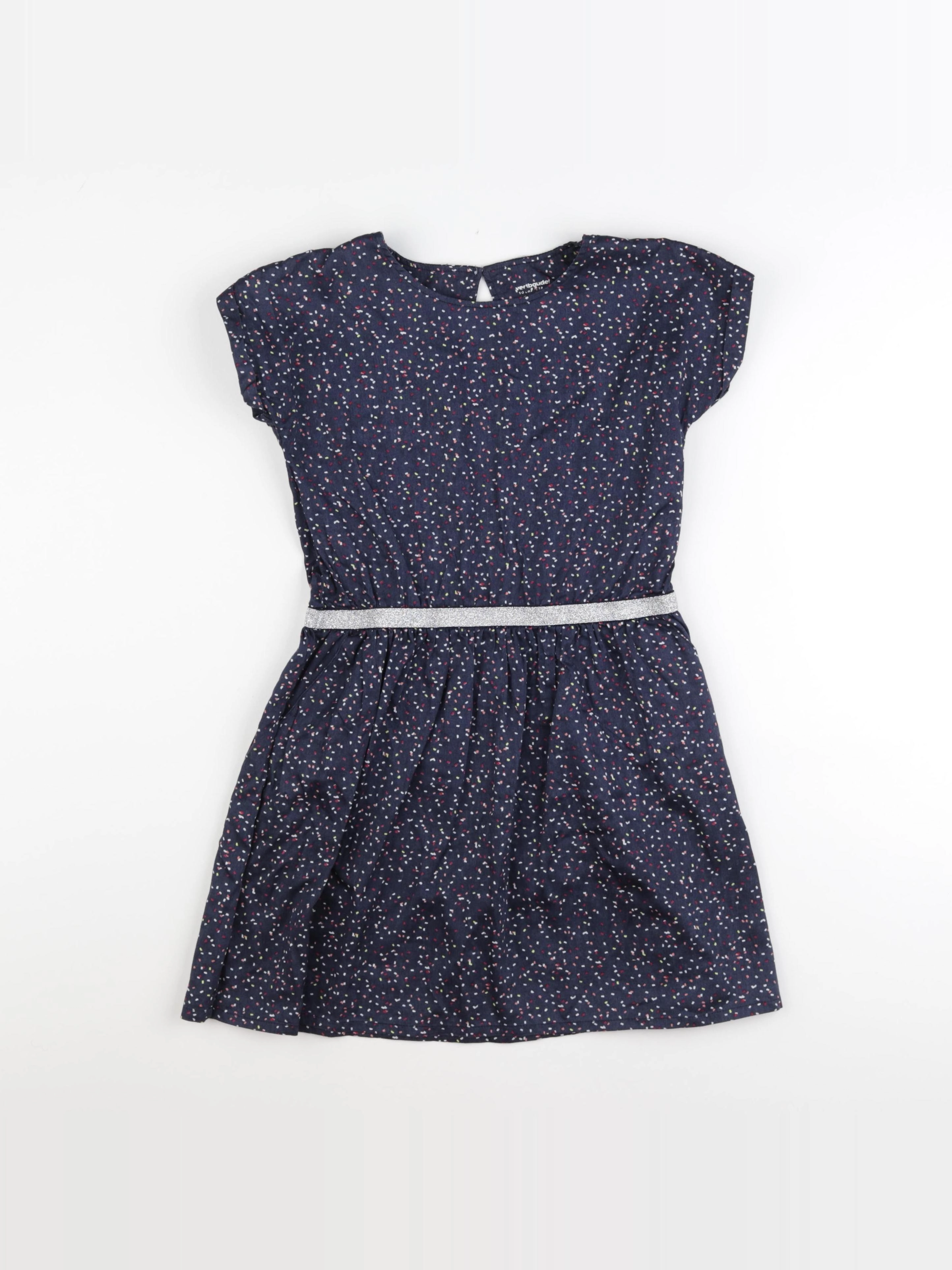 Vertbaudet - robe bleu - 10 ans