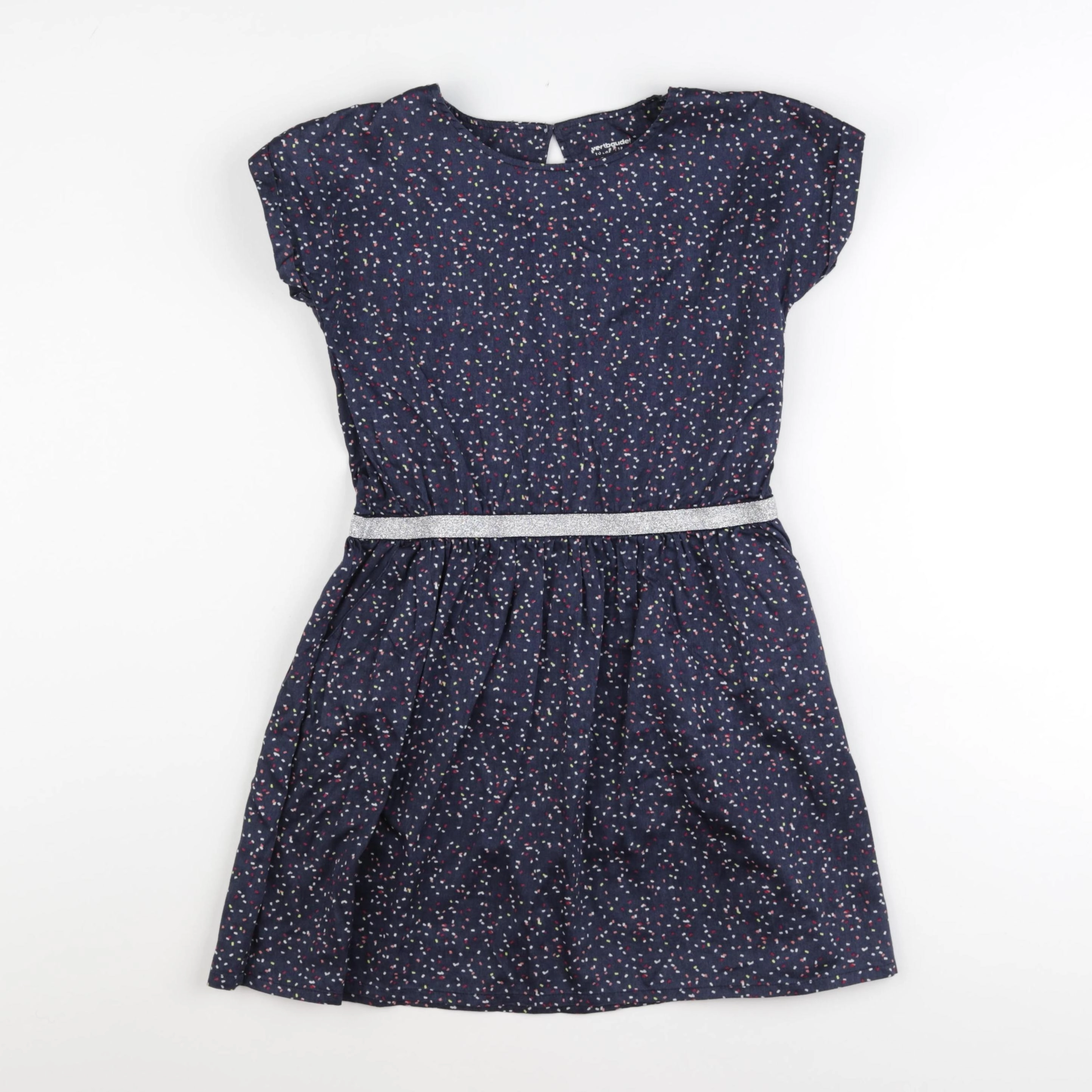 Vertbaudet - robe bleu - 10 ans