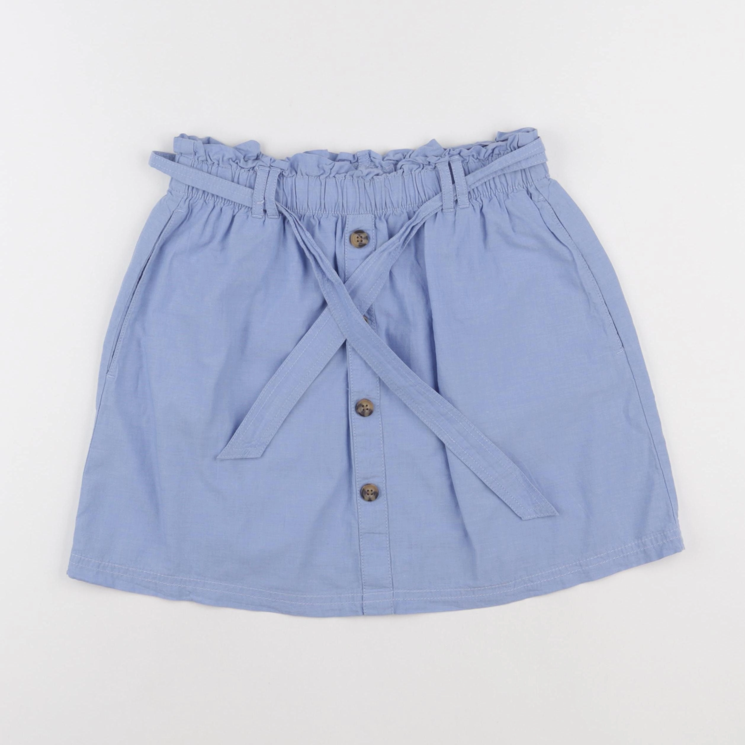 H&M - jupe bleu - 11/12 ans