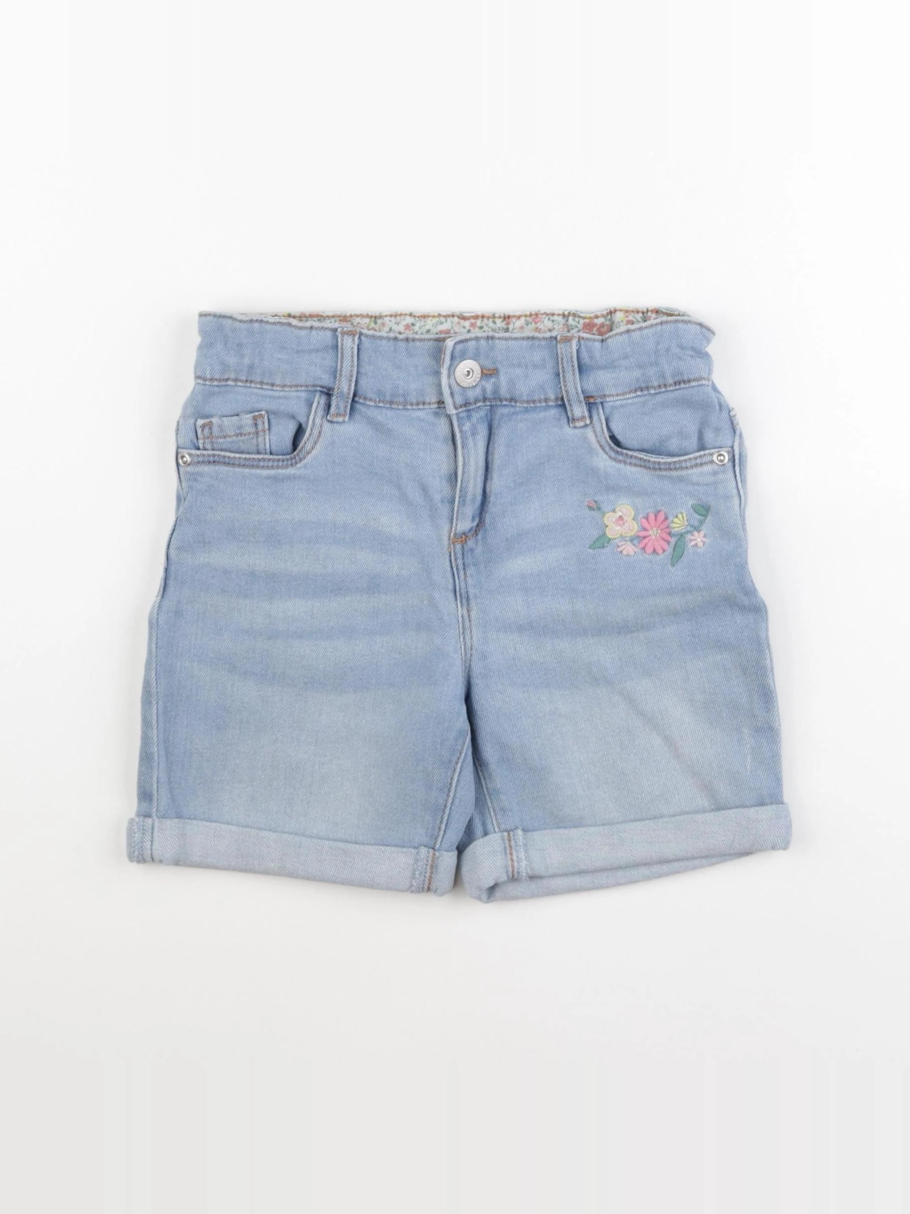 Vertbaudet - short bleu - 9 ans