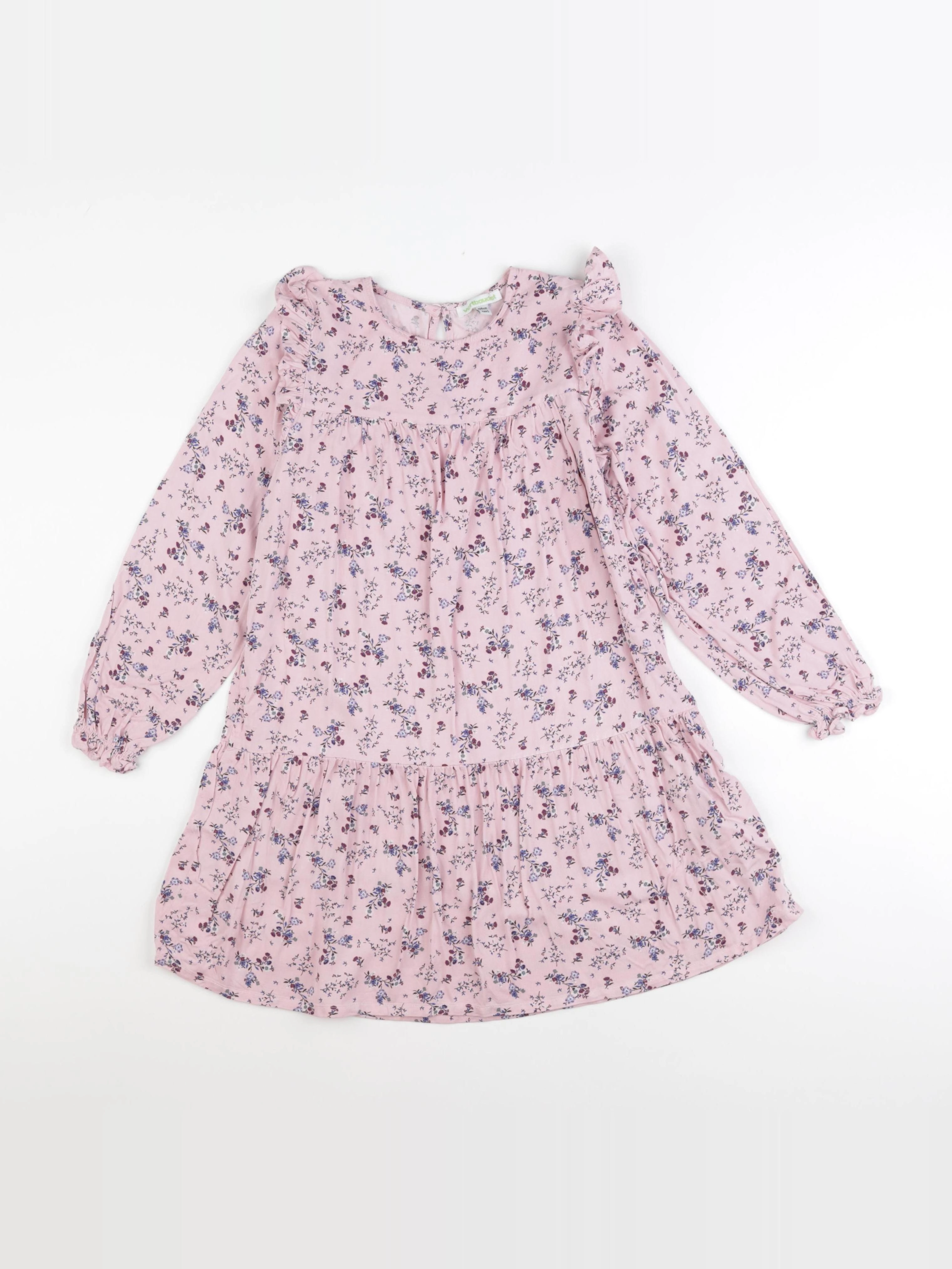 Vertbaudet - robe rose - 8 ans