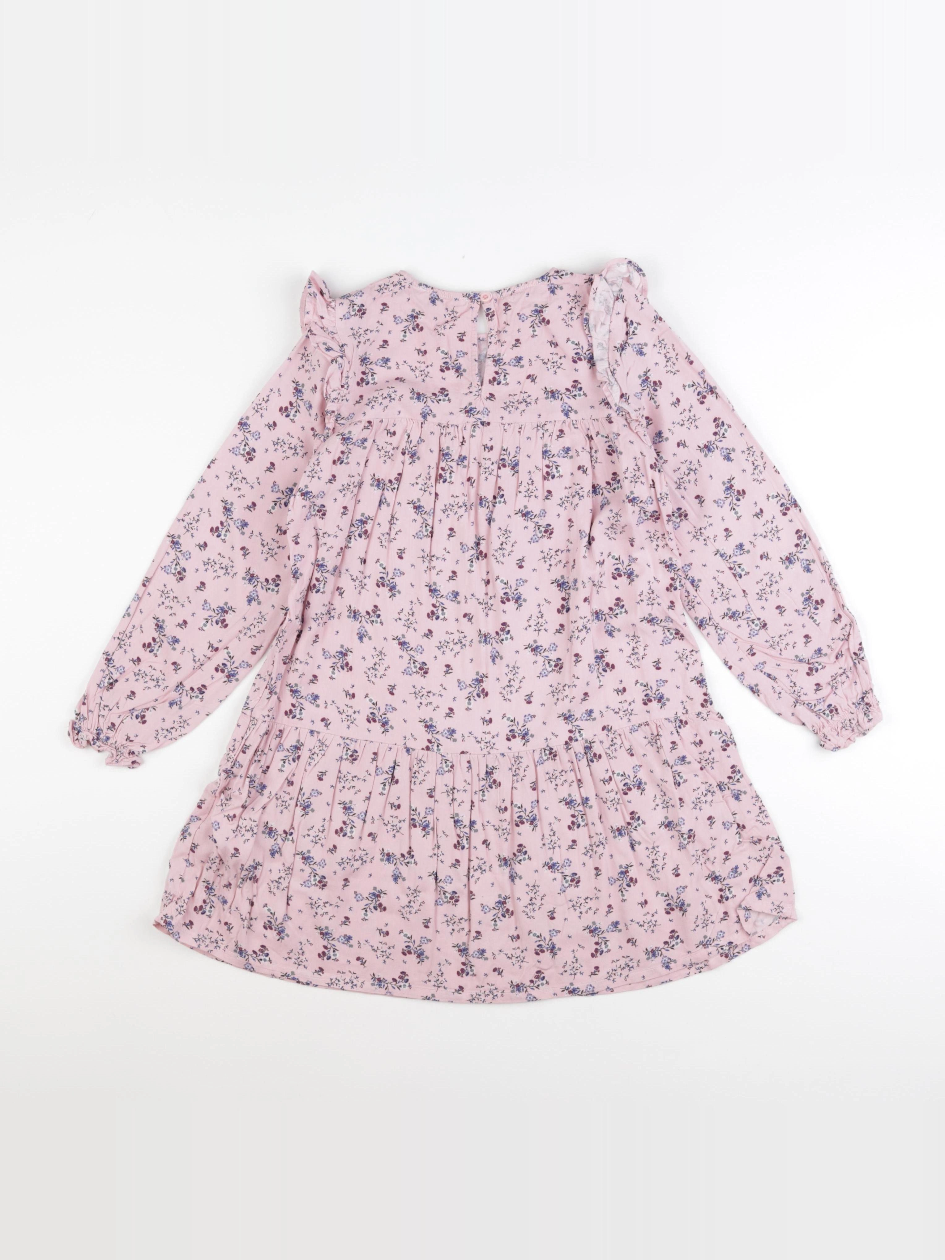 Vertbaudet - robe rose - 8 ans