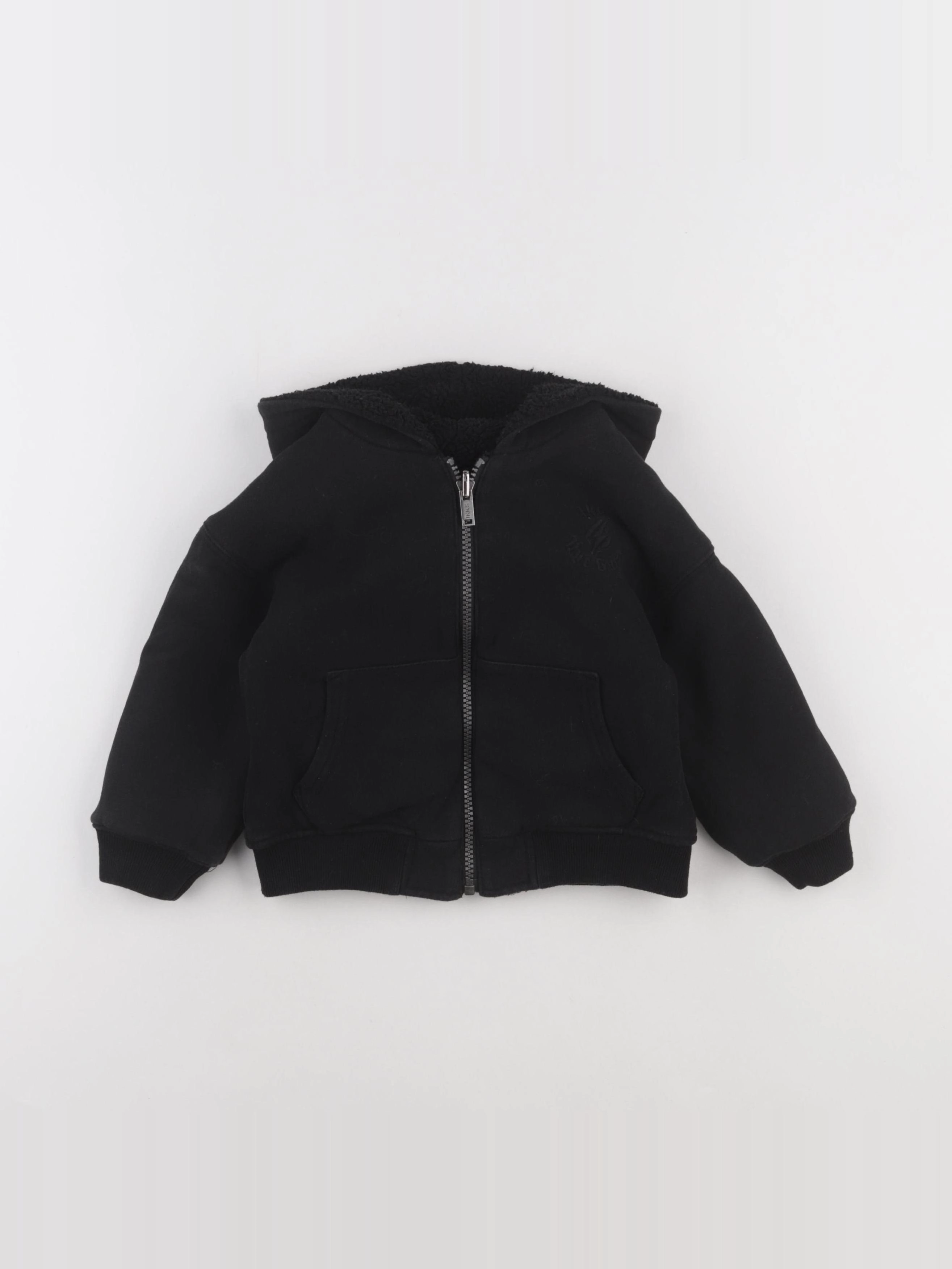 IKKS - gilet réversible noir - 3 ans