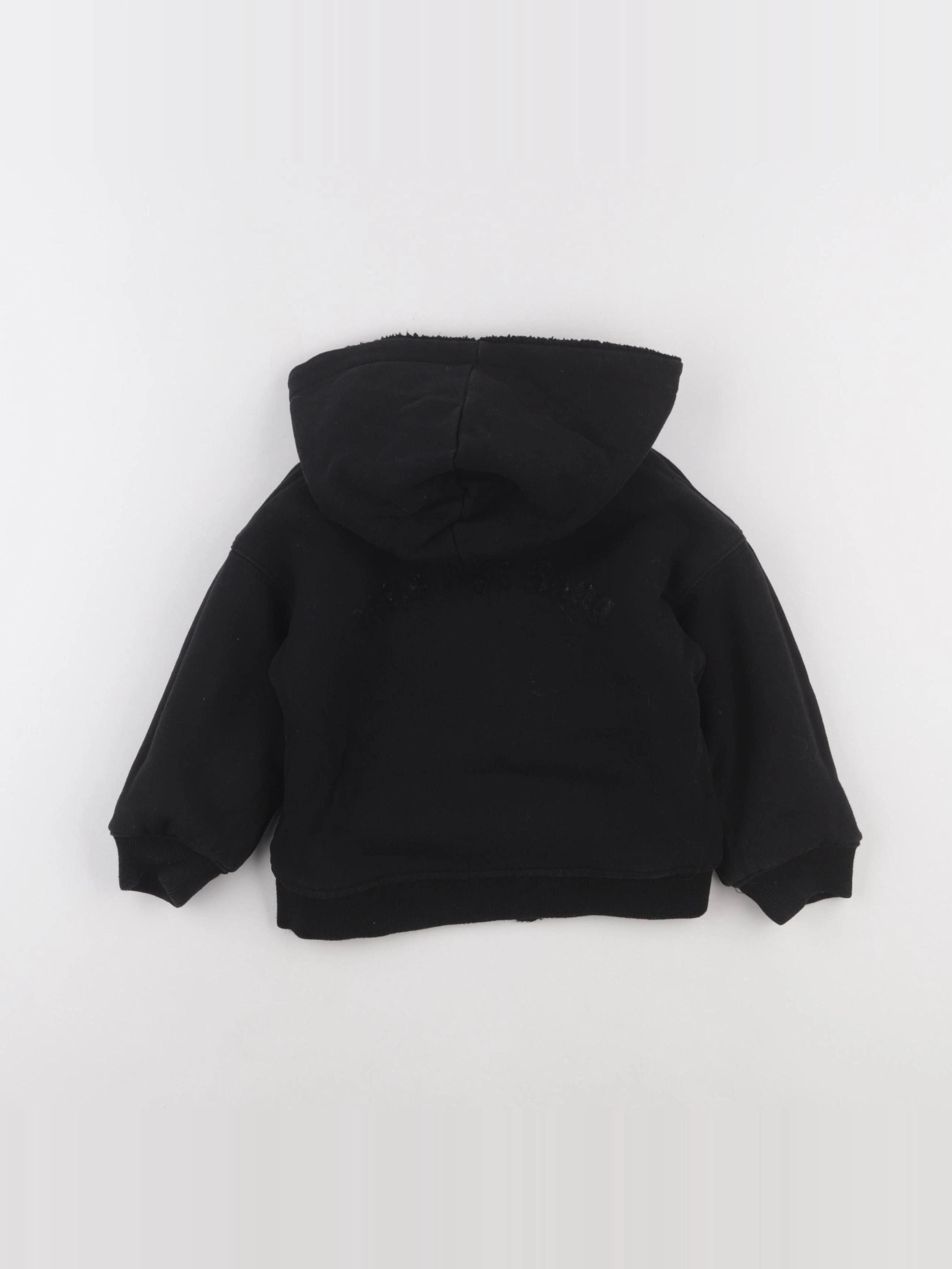 IKKS - gilet réversible noir - 3 ans