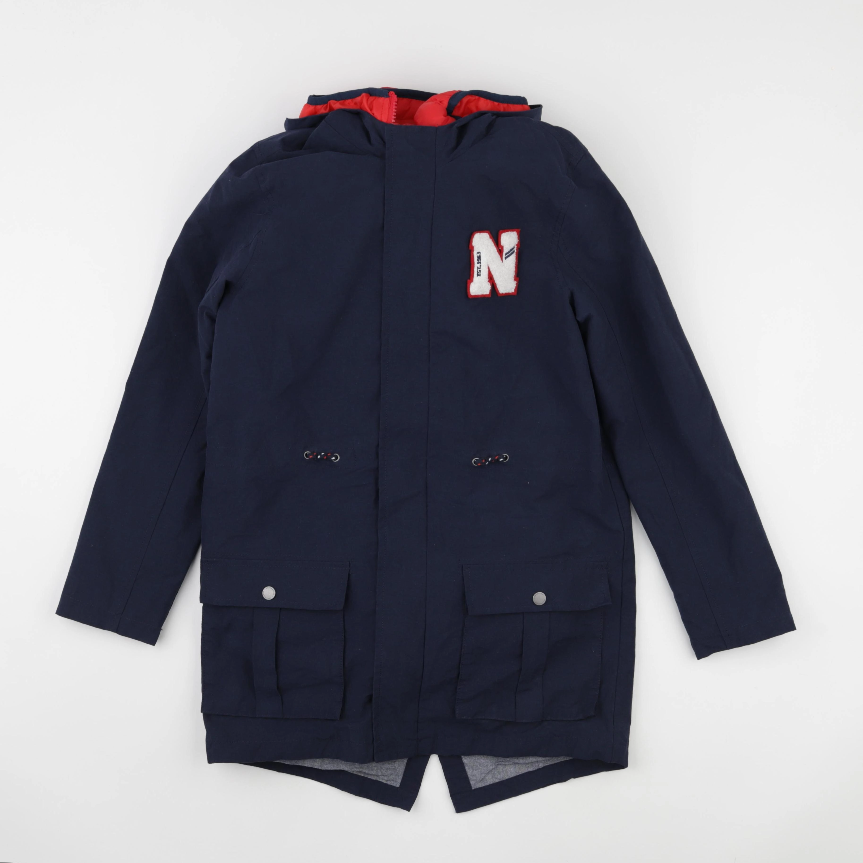 Vertbaudet - parka bleu - 12 ans