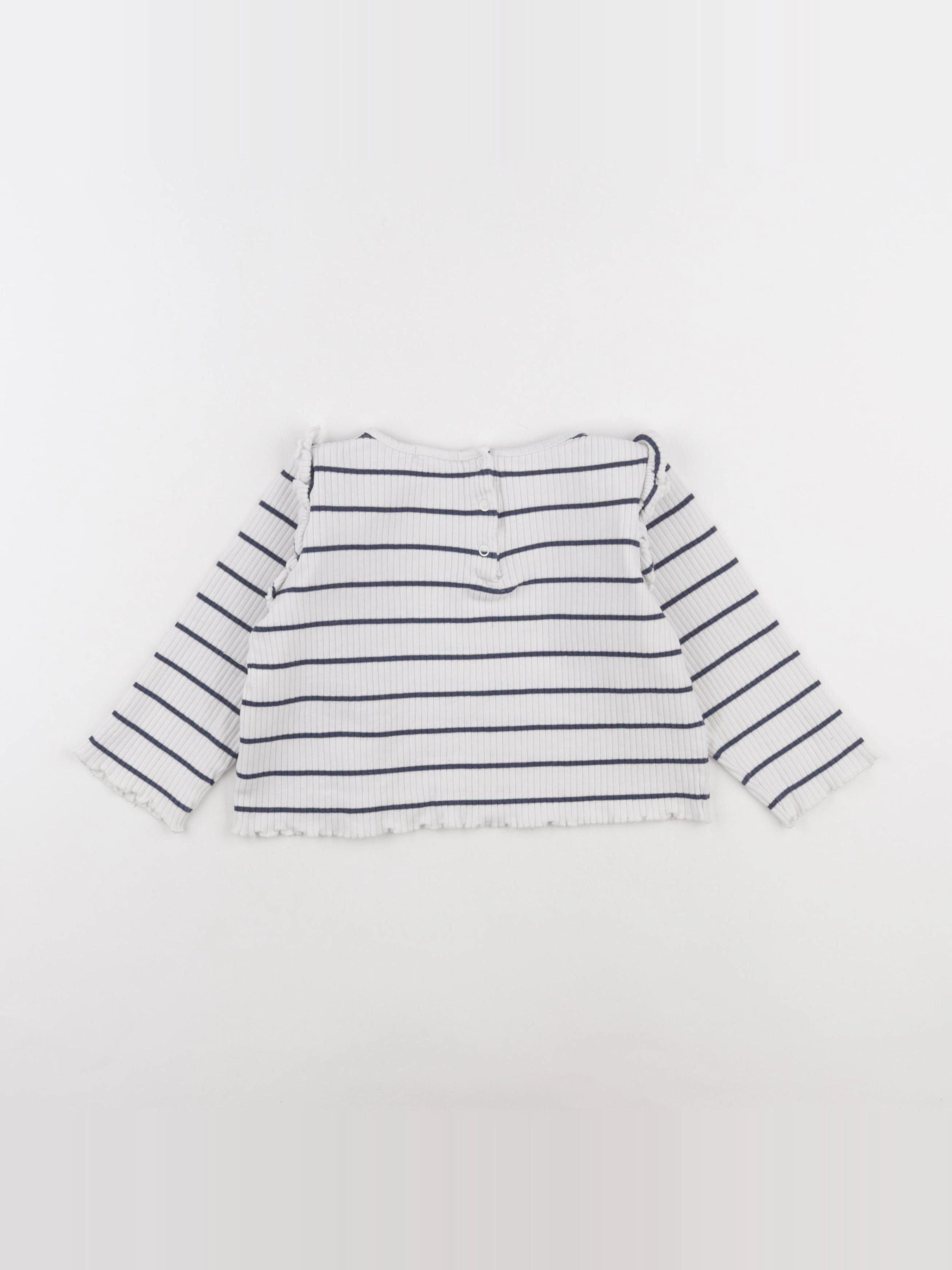 Vertbaudet - tee-shirt blanc - 3 ans