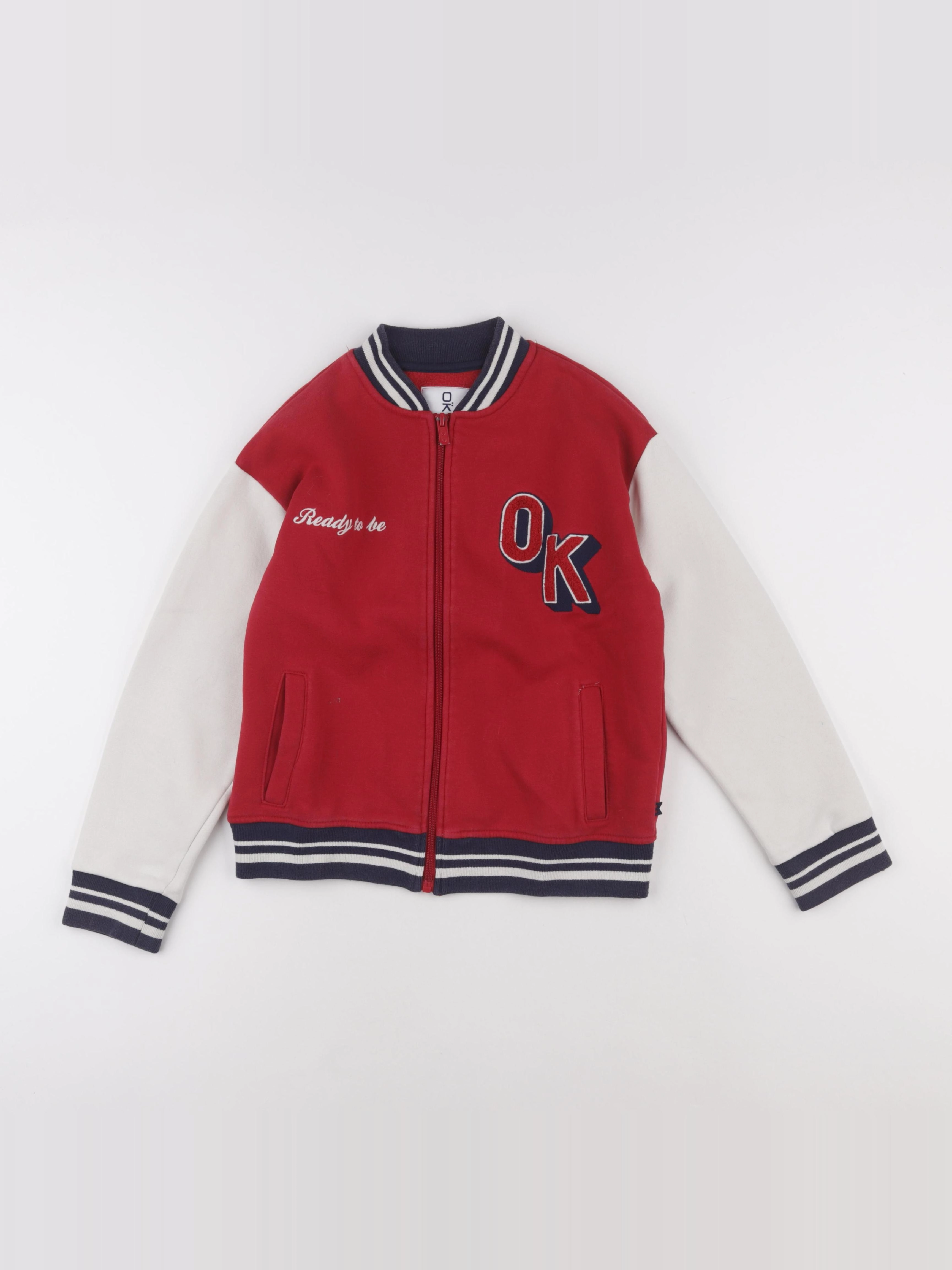 Okaidi - sweat rouge - 10 ans