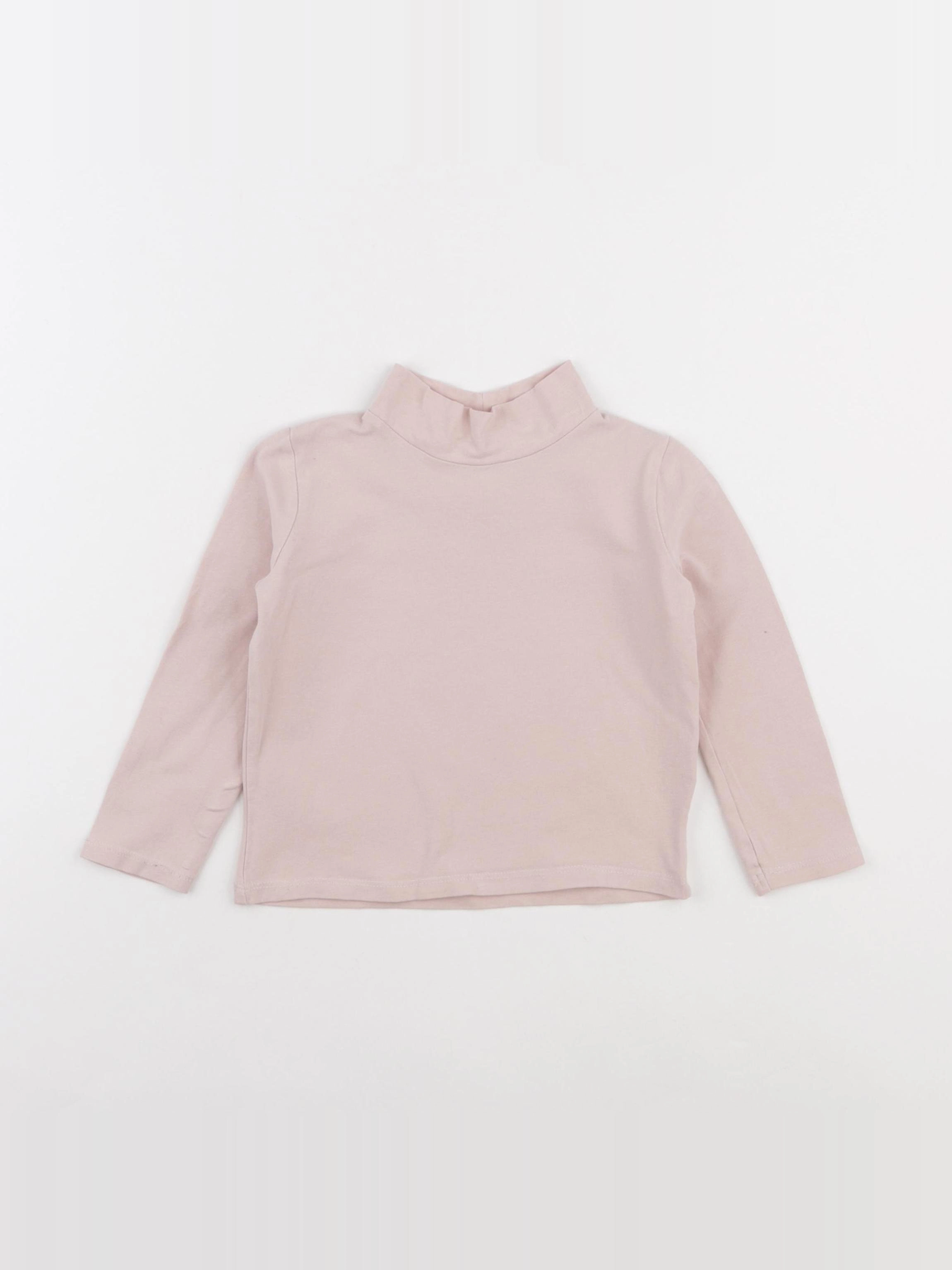Vertbaudet - sous-pull rose - 3 ans