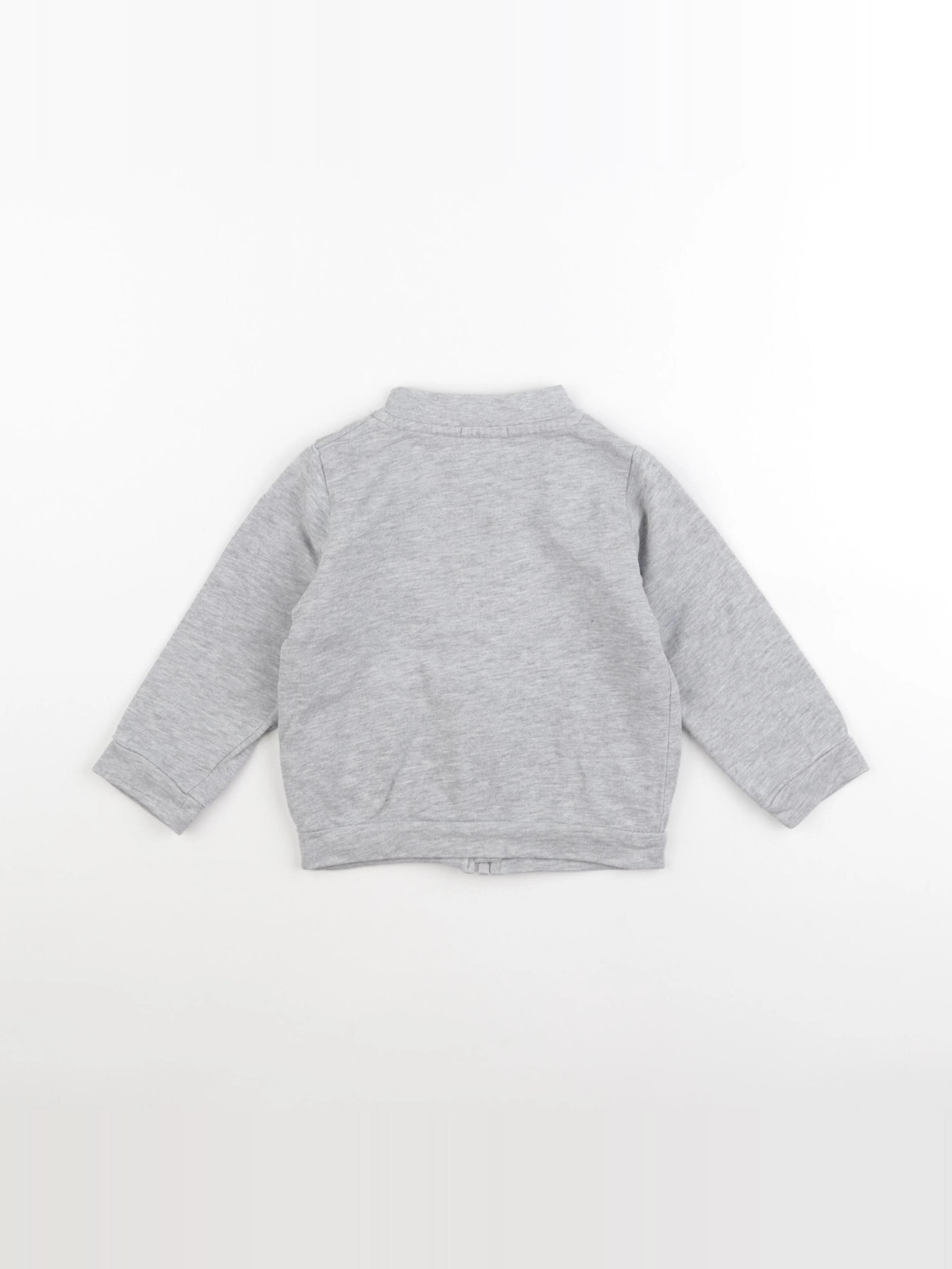 Vertbaudet - sweat gris - 2 ans