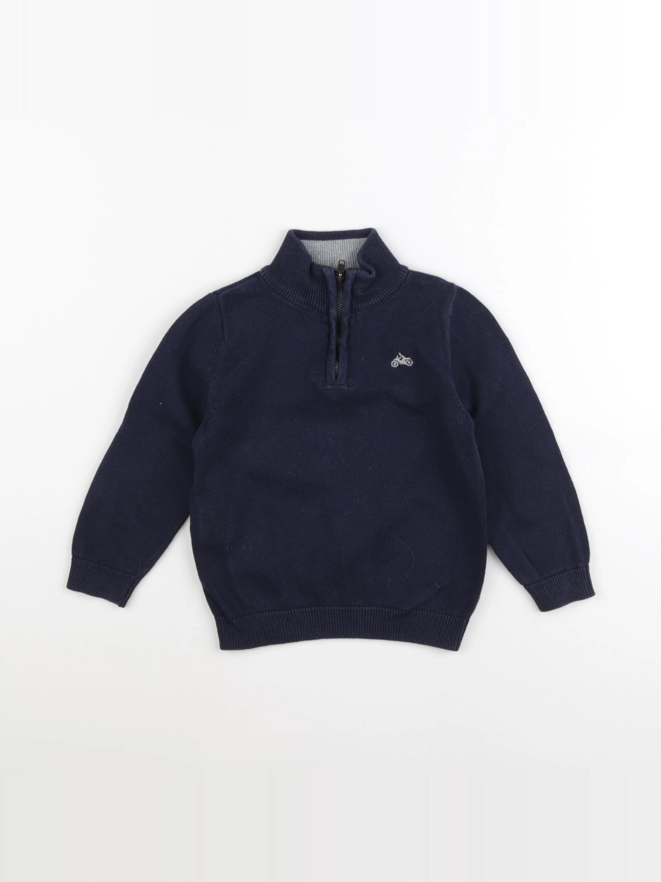 Mango - pull bleu - 12/18 mois