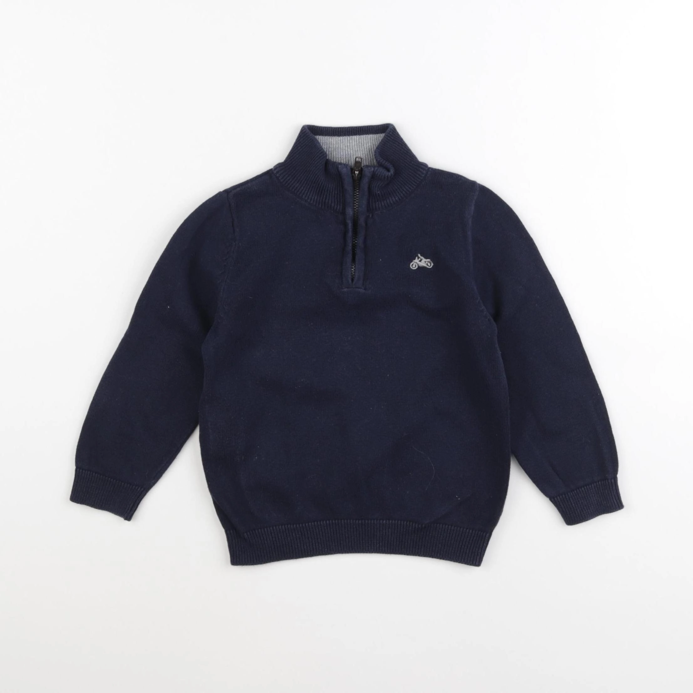 Mango - pull bleu - 12/18 mois