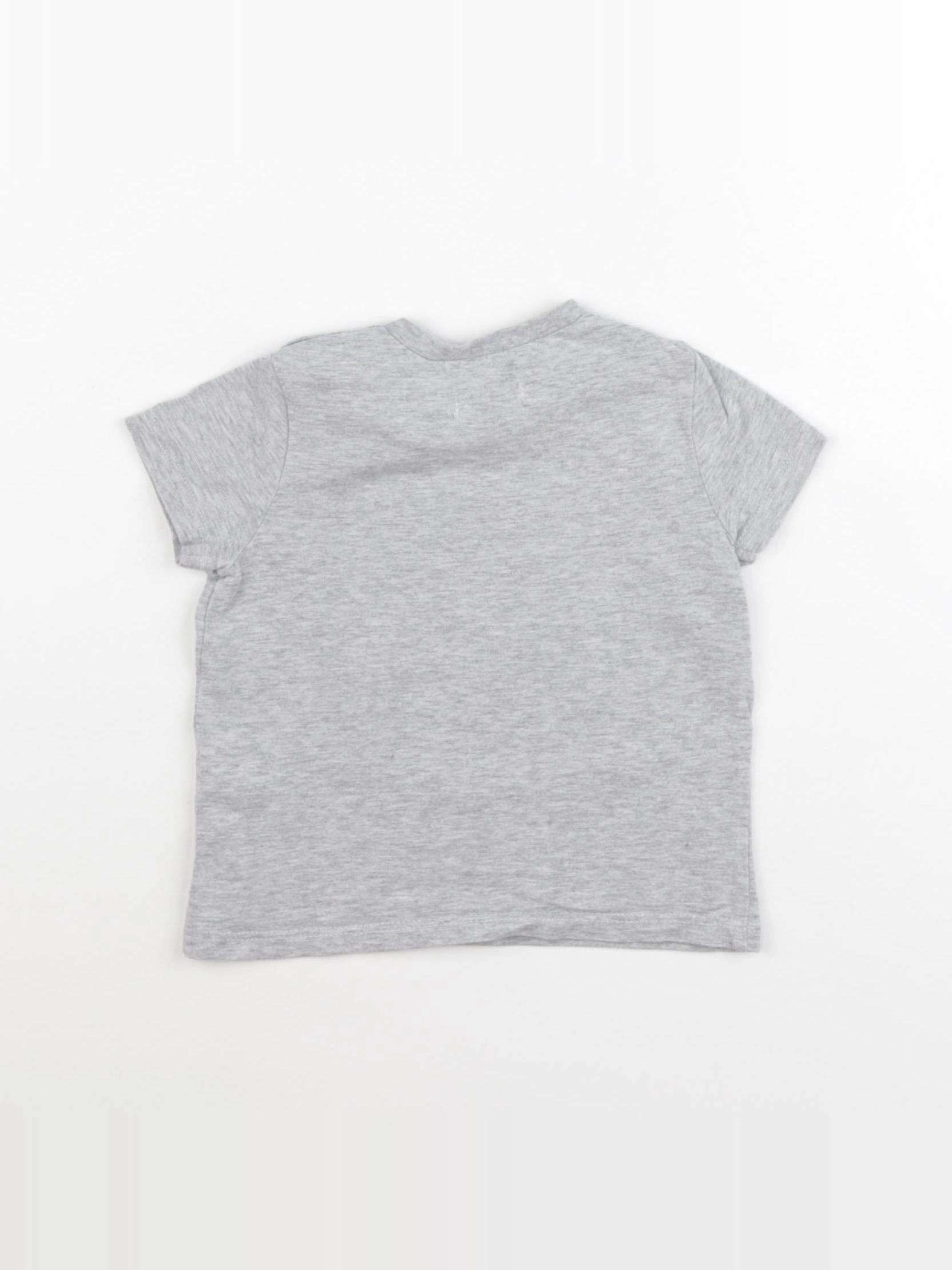 IKKS - tee-shirt gris - 12 mois